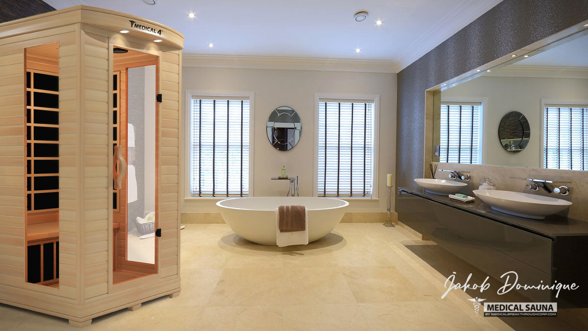 2 Person Home Full Spectrum Infrared Sauna | Medical 4™ - Energize Trek