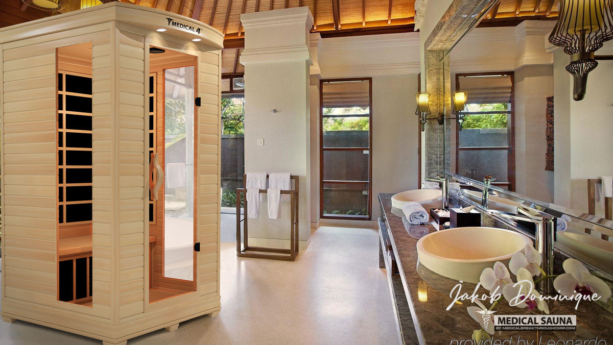 2 Person Home Full Spectrum Infrared Sauna | Medical 4™ - Energize Trek