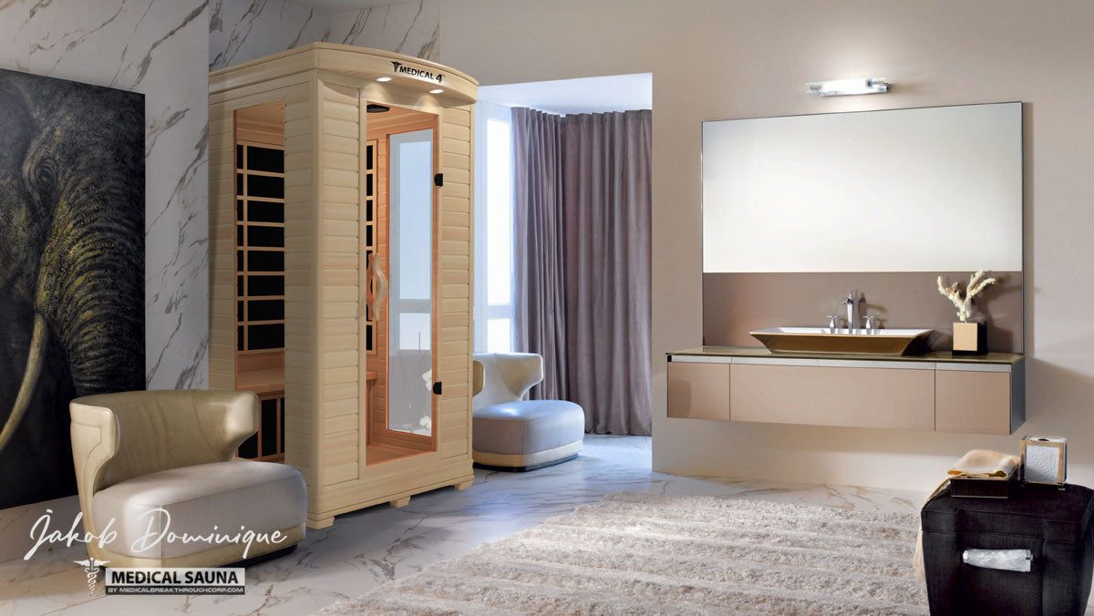 2 Person Home Full Spectrum Infrared Sauna | Medical 4™ - Energize Trek
