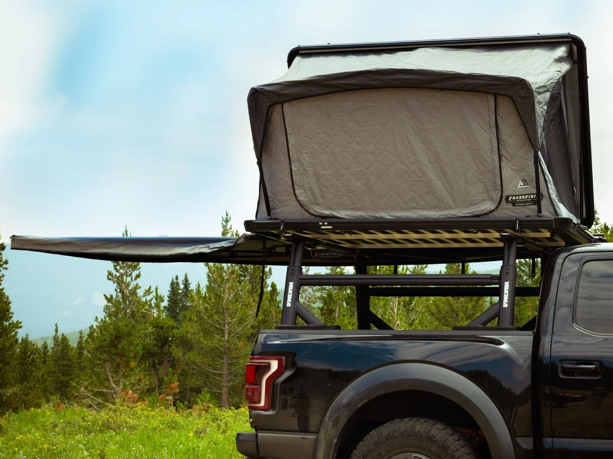 goFSR Odyssey Series 55" Rooftop Tent: 2-3 Person - Energize Trek