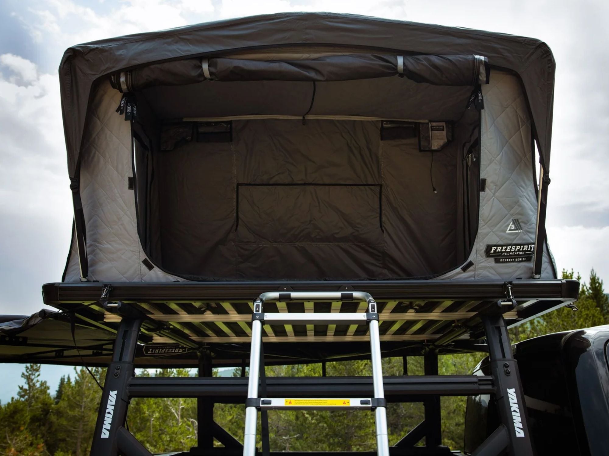 goFSR Odyssey Series 55" Rooftop Tent: 2-3 Person - Energize Trek