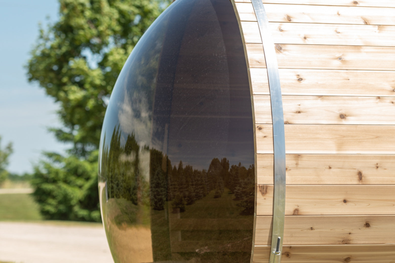 SAUNA EVOLUTION® Barrel Sauna Serenity Nature Air 4 - Energize Trek