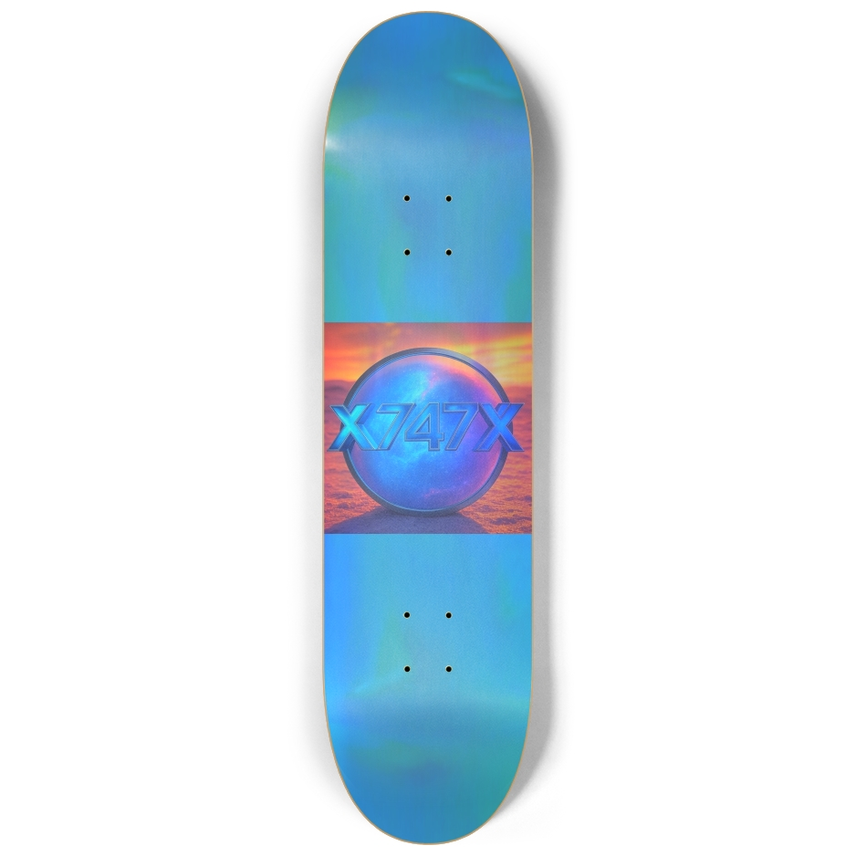 X747X 3 Deck Skateboard Series (Holo) - Energize Trek