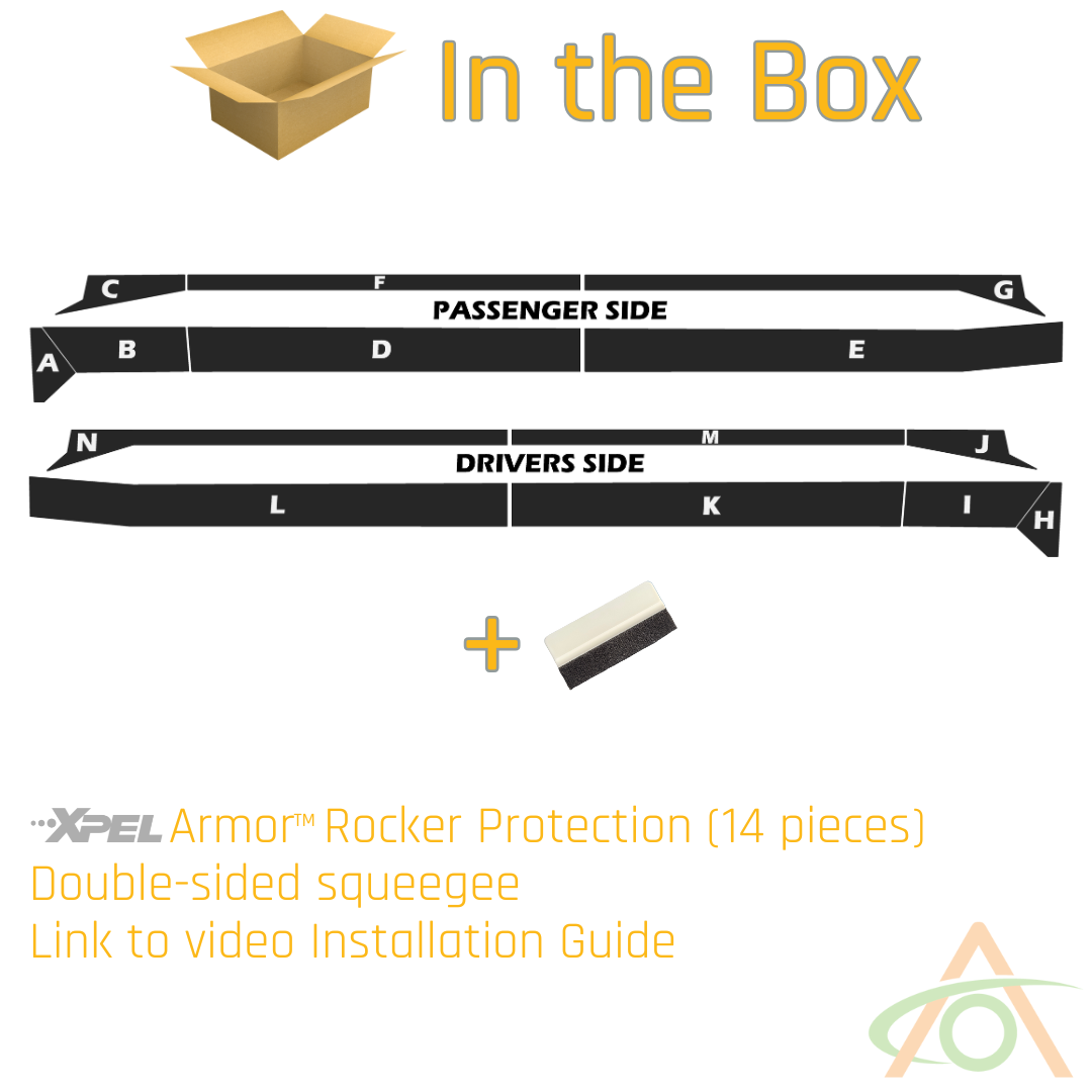 Xpel Armor Rocker Protection for Cybertruck - Energize Trek