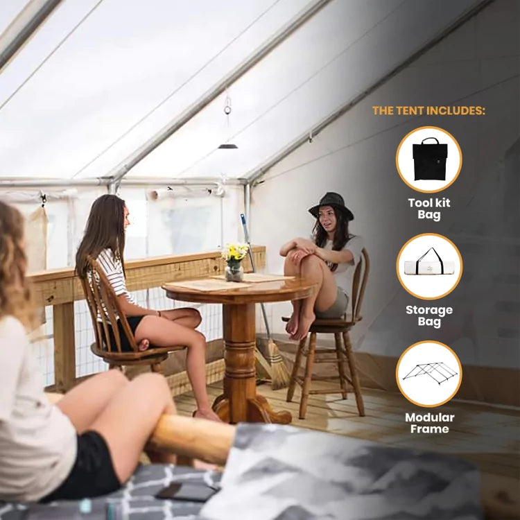12'x14' Alpha Wall Tent - Energize Trek