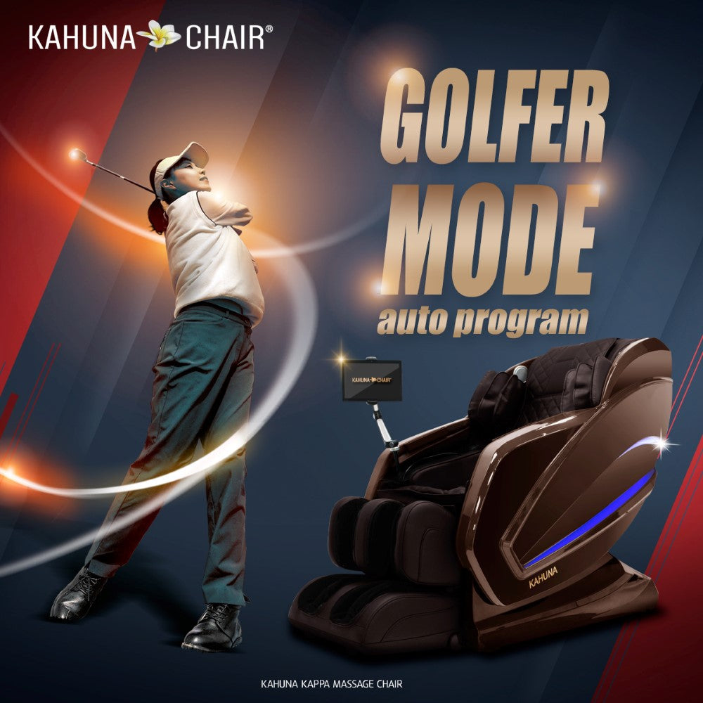 Kahuna Chair HM-Kappa Gold 4D Massage Chair with Zero Gravity & AI Voice Control - Energize Trek