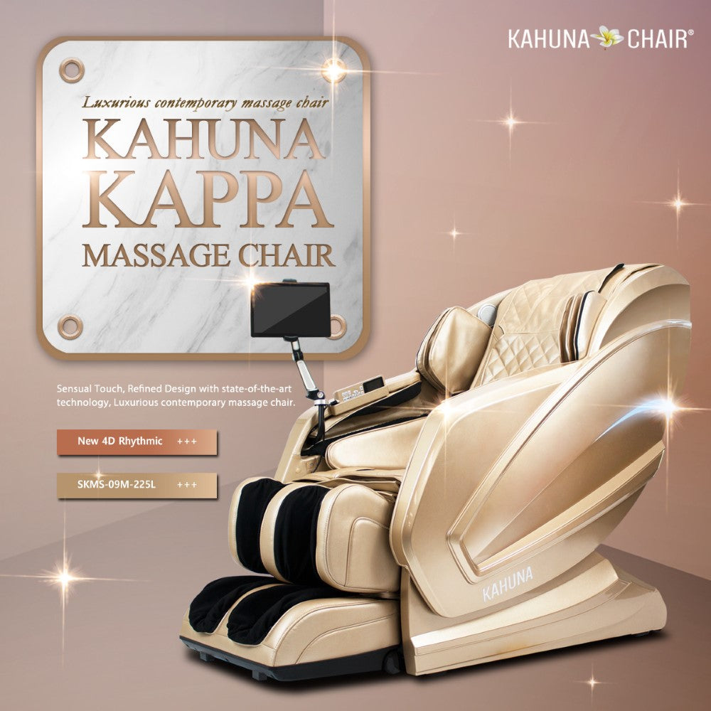 Kahuna Chair HM-Kappa Gold 4D Massage Chair with Zero Gravity & AI Voice Control - Energize Trek