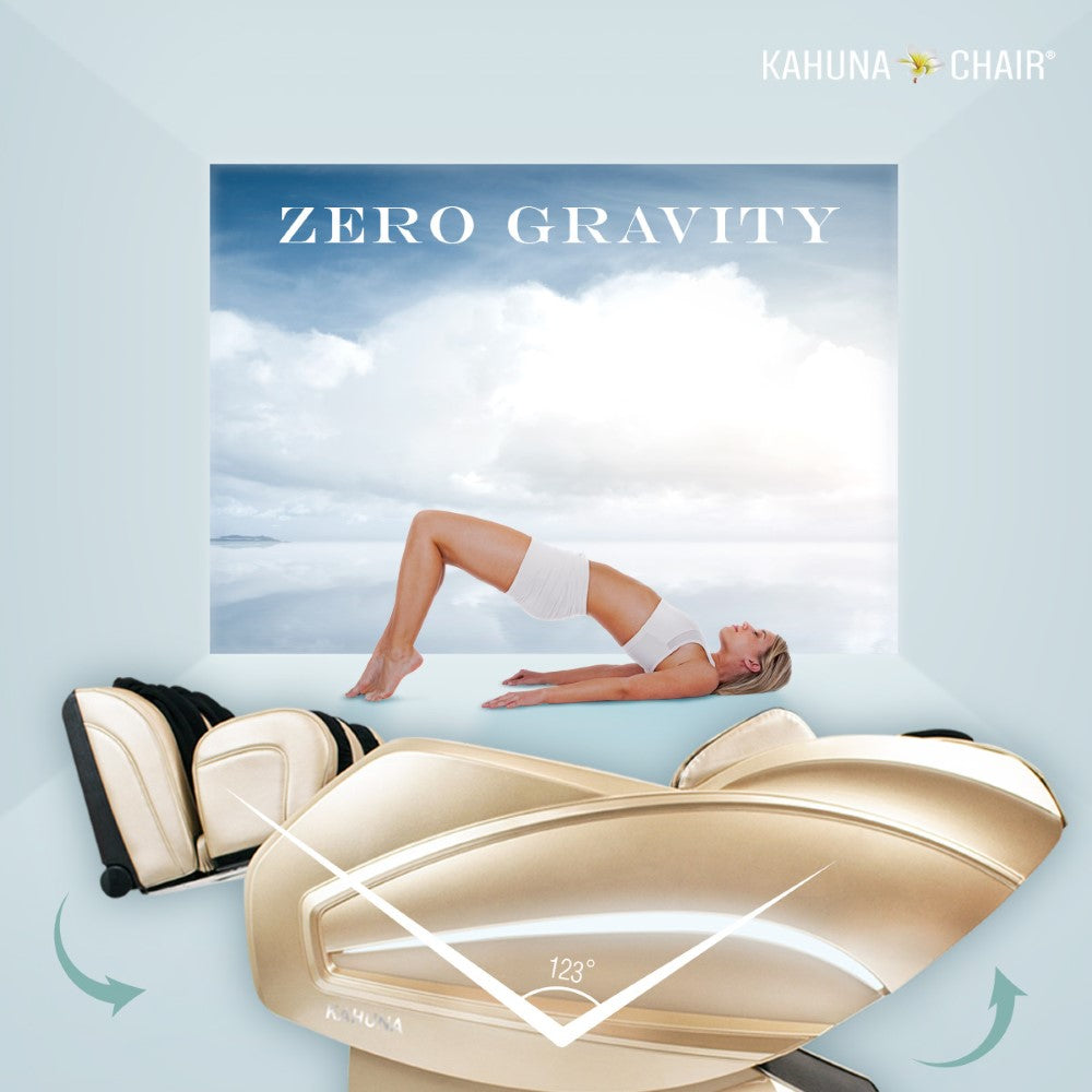 Kahuna Chair HM-Kappa Gold 4D Massage Chair with Zero Gravity & AI Voice Control - Energize Trek