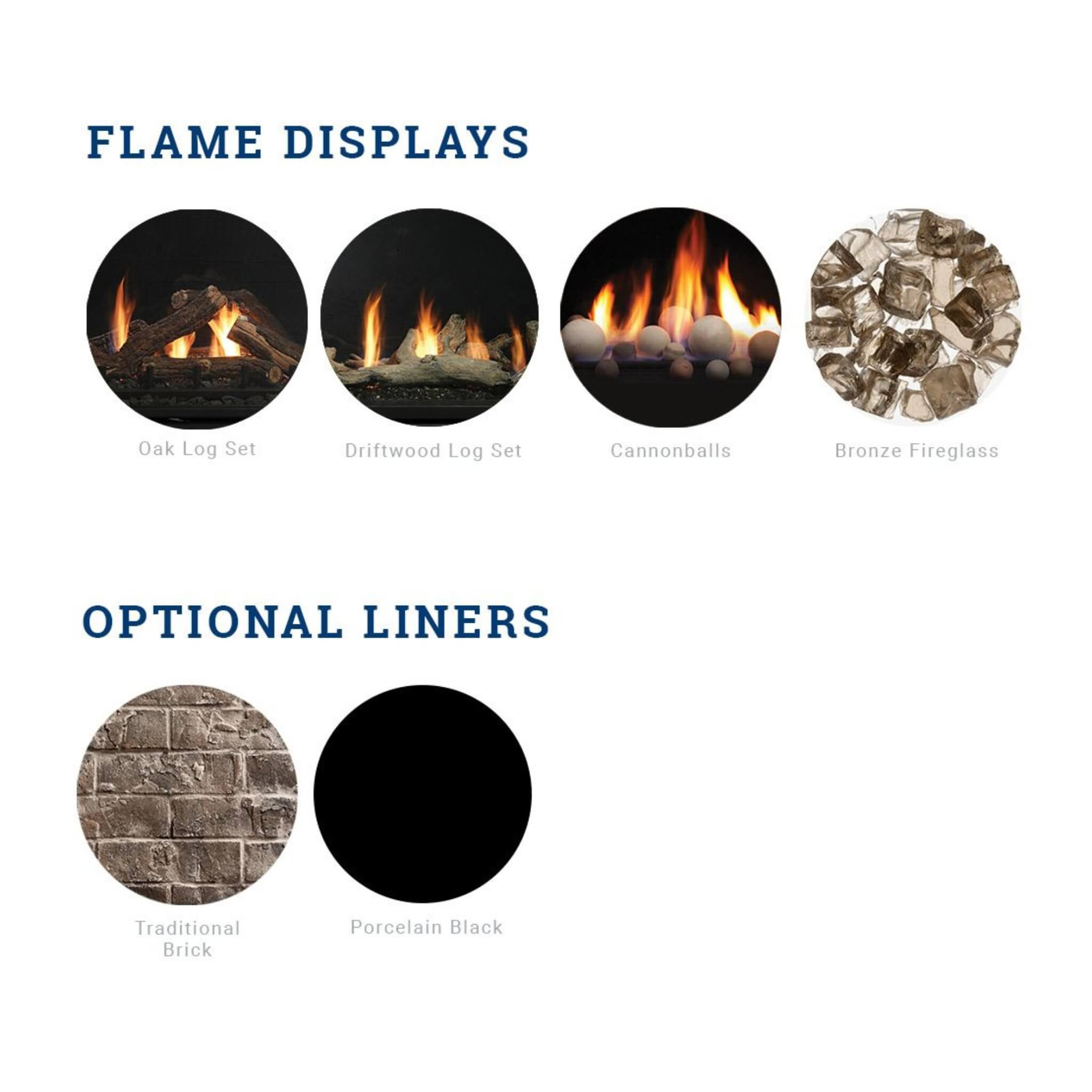 Kingsman Atrium 42" Clean View Peninsula Direct Vent Gas Fireplace (SAK30489) - Energize Trek
