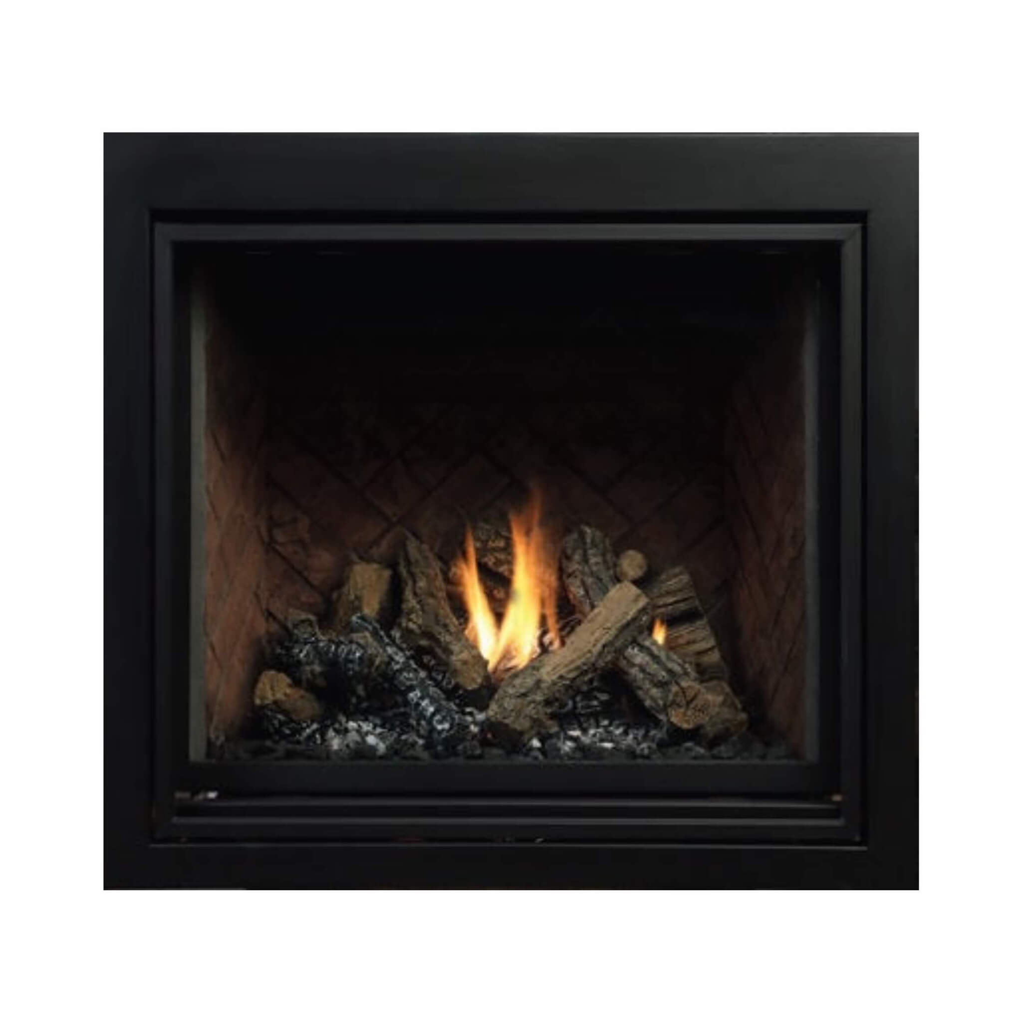 Kingsman ZCV 34" Zero Clearance Direct Vent Natural Gas Fireplace With Safety Screen Barrier (SAK39214) - Energize Trek