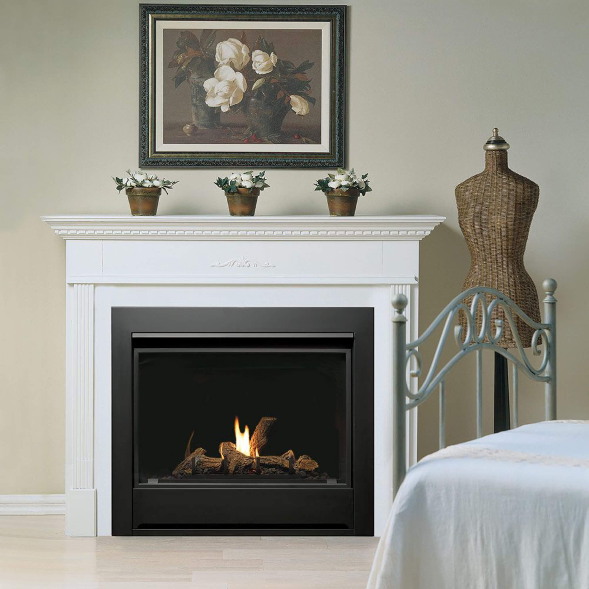 Kingsman Solara II ZCV 36" Zero Clearance Clean View Direct Vent Gas Fireplace (SAK85793) - Energize Trek