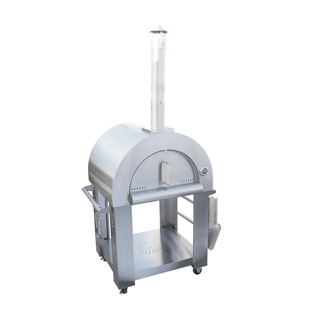 KoKoMo Grills Premium 32 Inch Stainless Steel Wood Fired Pizza Oven - KO-PIZZAOVEN (SAK92618) - Energize Trek