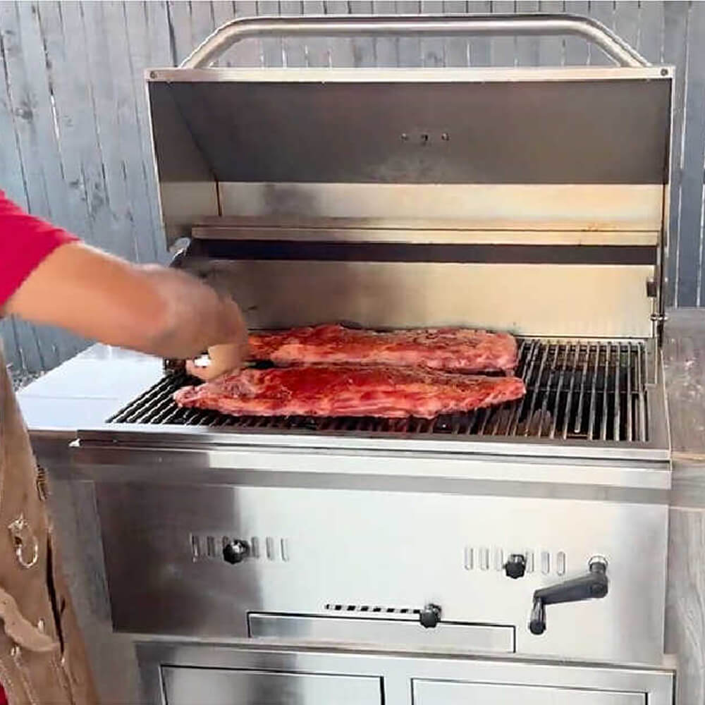 KoKoMo Grills Premium Built-In Charcoal Grill With 304 Stainless Steel And Adjustable Heat Tray, 32" (SAK32504) - Energize Trek