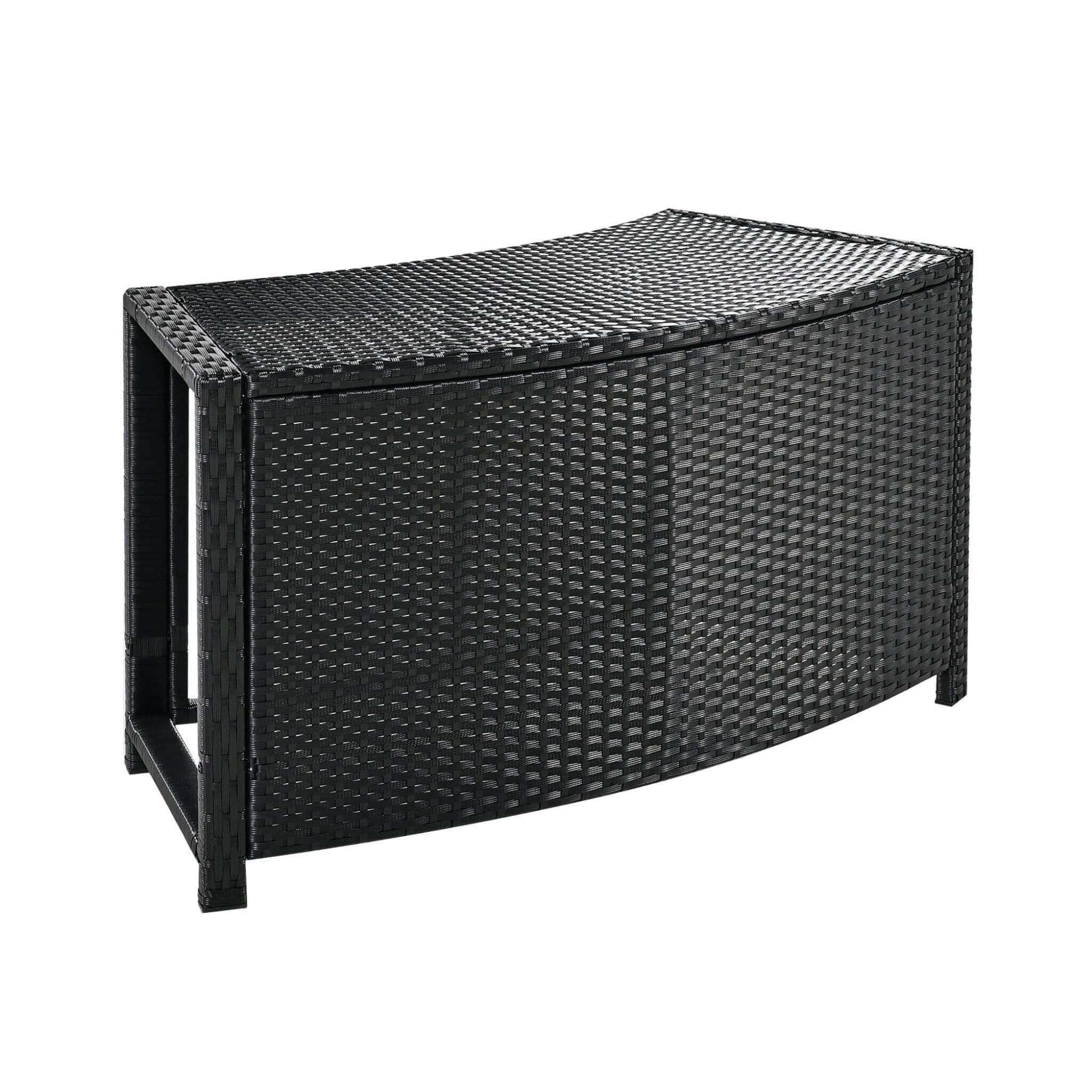 Large Premium Surround Spa Patio Rattan Sofa Set With Storage Compartments And Cushions (SAK75629) - Energize Trek