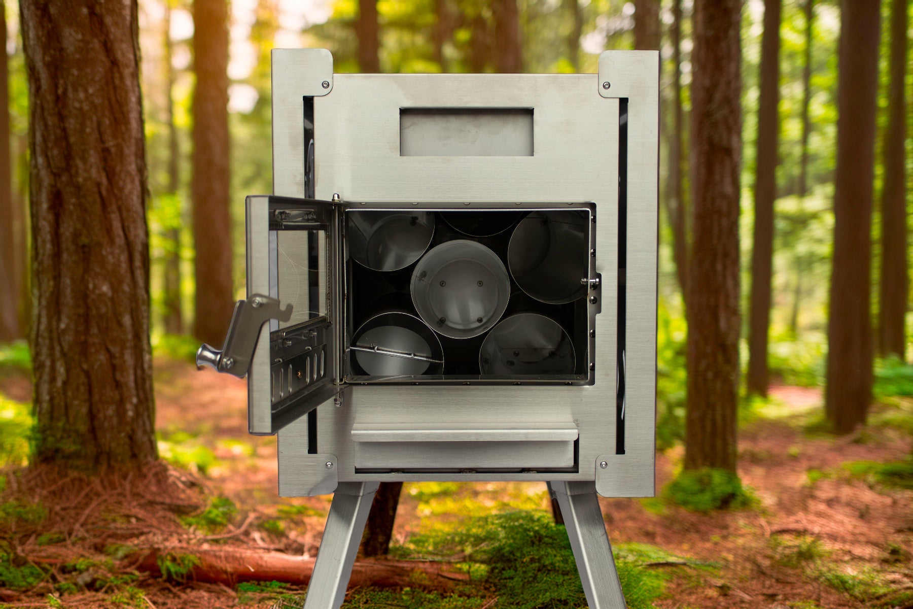 Sauna Tent Wood Stove XL - Energize Trek