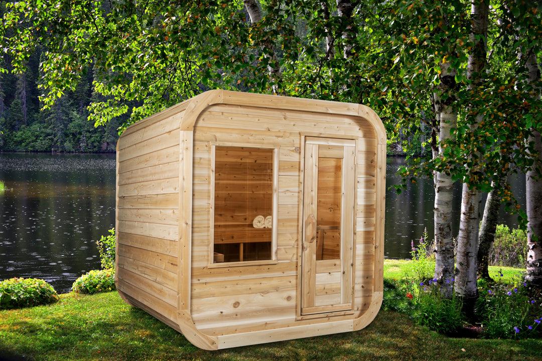 LeisureCraft Luna Sauna – Fits 2-3 People - Energize Trek