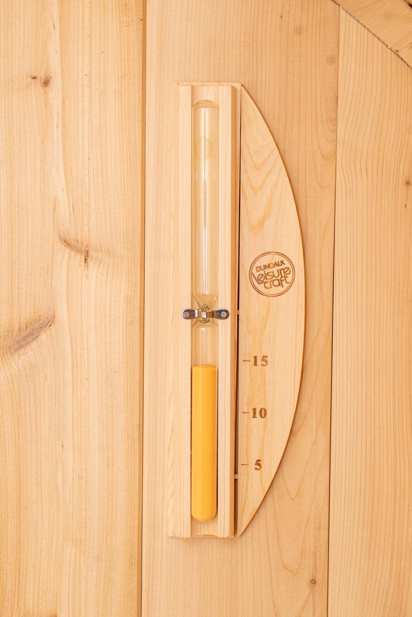 Leisurecraft Timber Harmony 4 Person Outdoor Barrel Sauna - Energize Trek