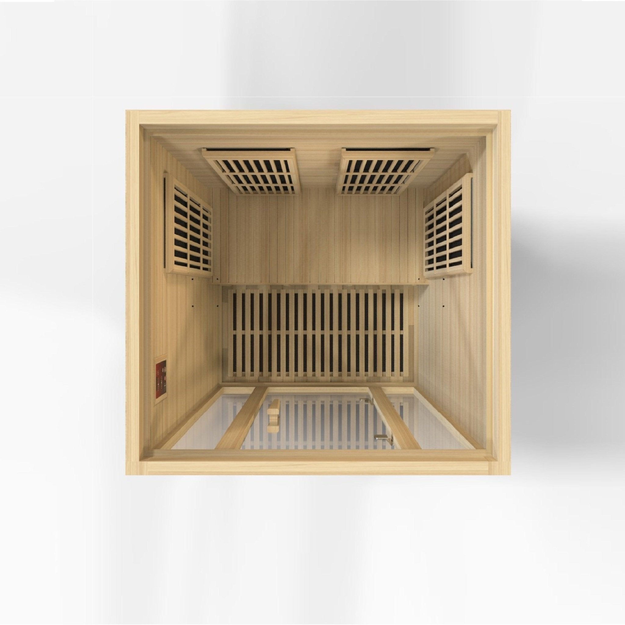Maxxus Seattle 2-Person Infrared Sauna – Low EMF, Bluetooth Speakers, Red Light Therapy - Energize Trek