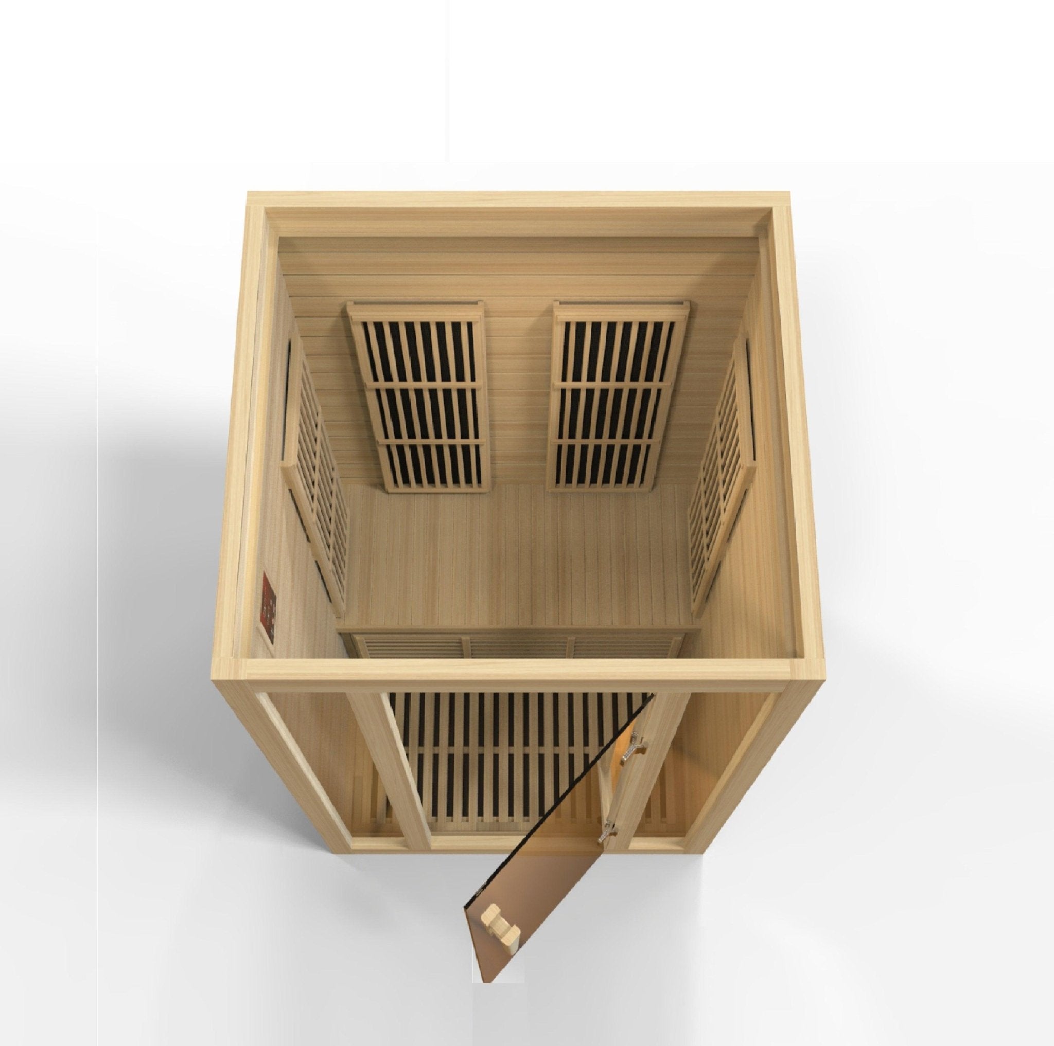 Maxxus Seattle 2-Person Infrared Sauna – Low EMF, Bluetooth Speakers, Red Light Therapy - Energize Trek
