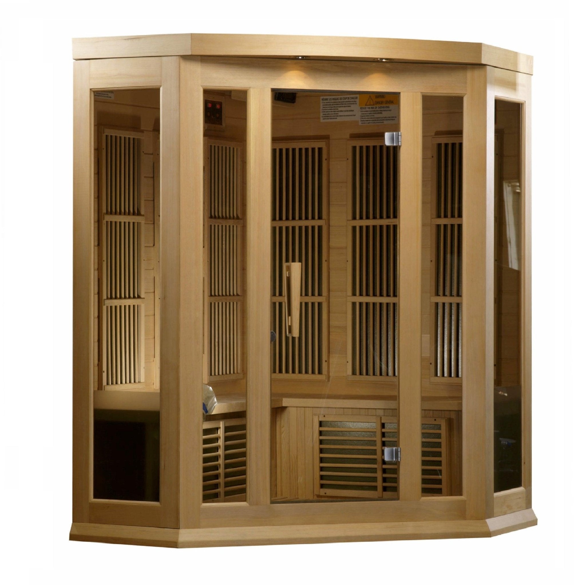 Maxxus Ultra Low EMF (Under 2MG) FAR Infrared Sauna – Canadian Hemlock - Energize Trek