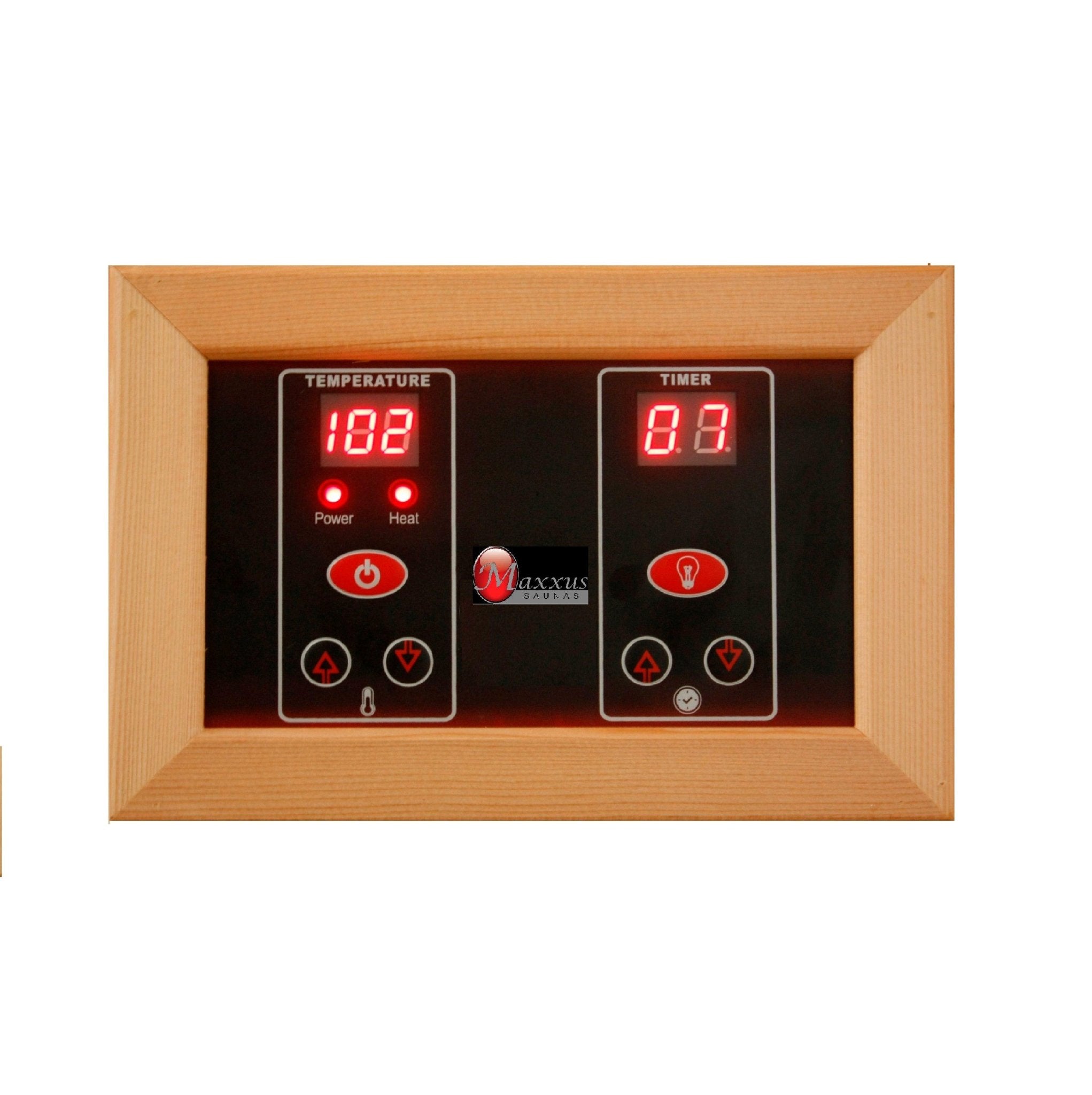 Maxxus Ultra Low EMF (Under 2MG) FAR Infrared Sauna – Canadian Hemlock - Energize Trek