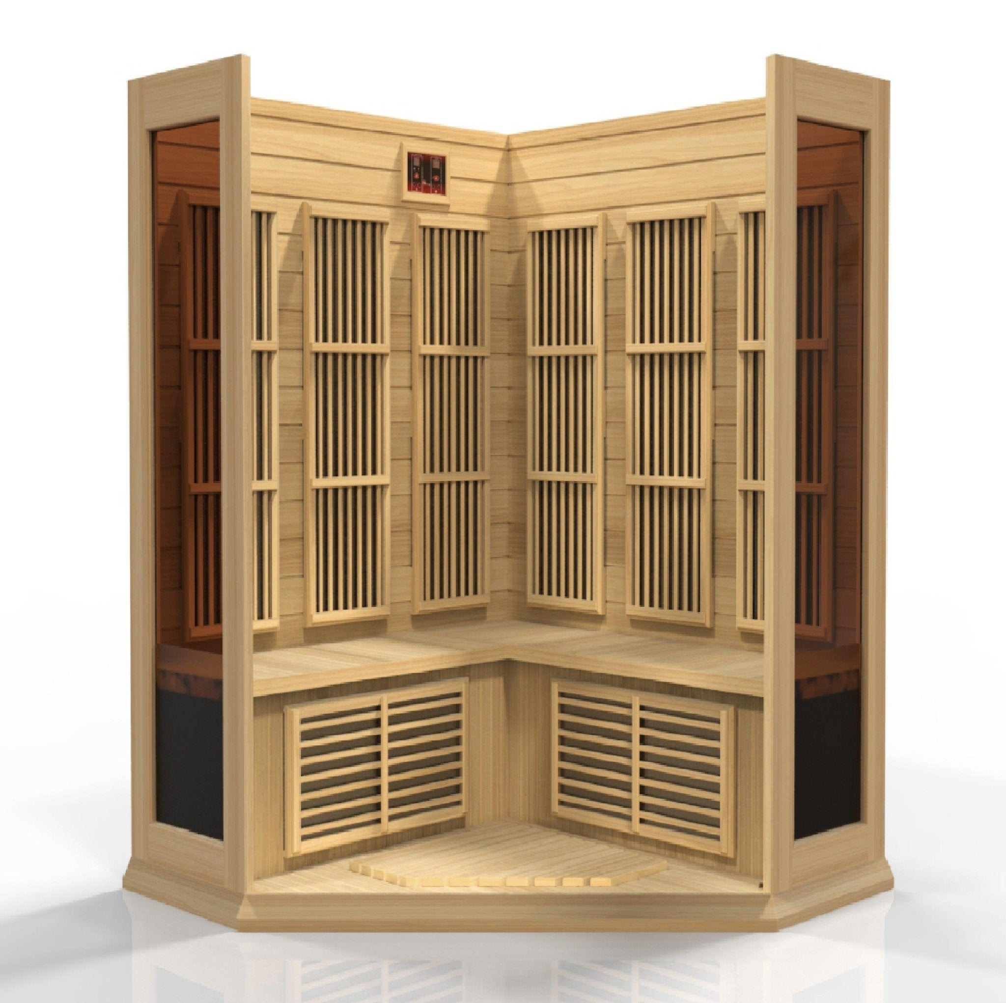 Maxxus Ultra Low EMF (Under 2MG) FAR Infrared Sauna – Canadian Hemlock - Energize Trek