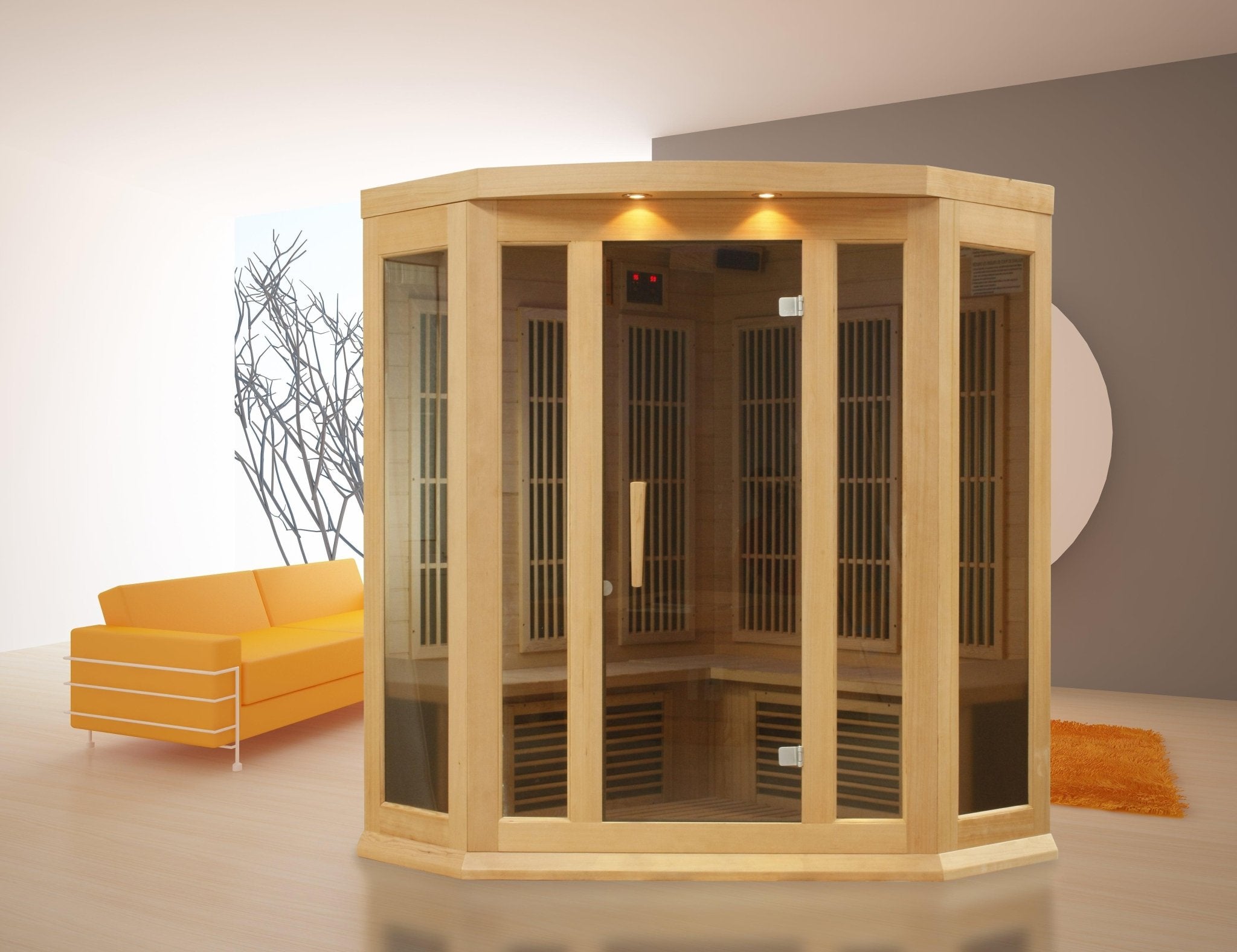Maxxus Ultra Low EMF (Under 2MG) FAR Infrared Sauna – Canadian Hemlock - Energize Trek