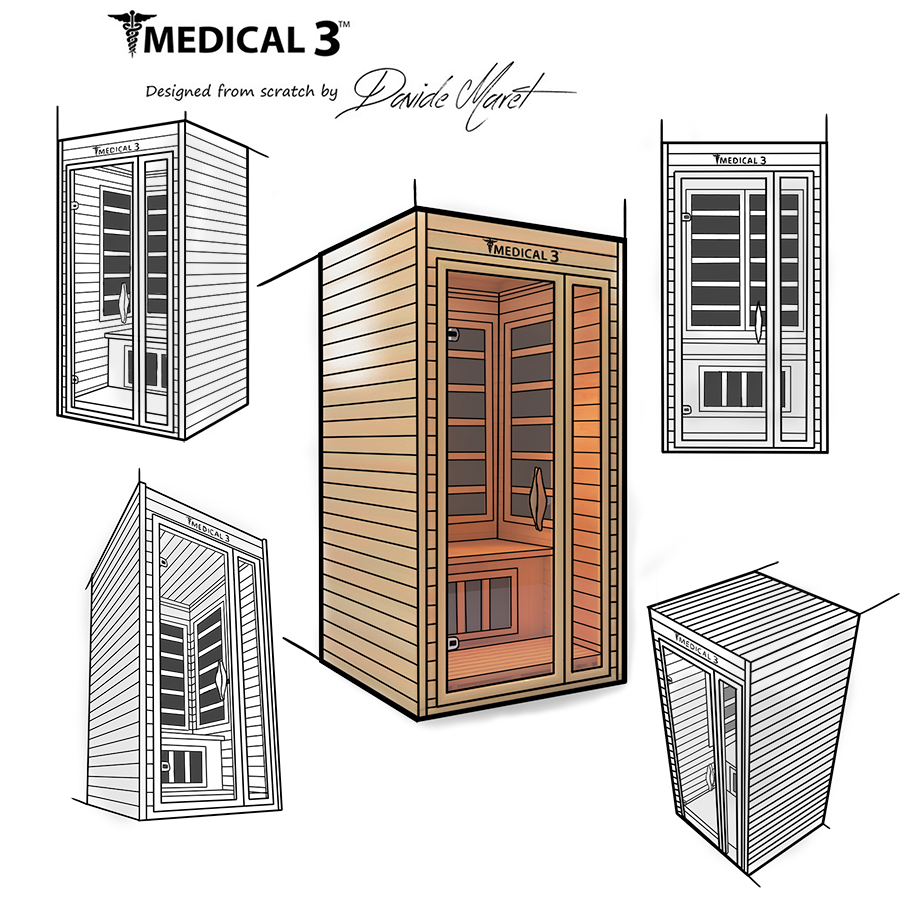 Personal Home Infrared Full Spectrum Sauna | Medical 3™ - Energize Trek