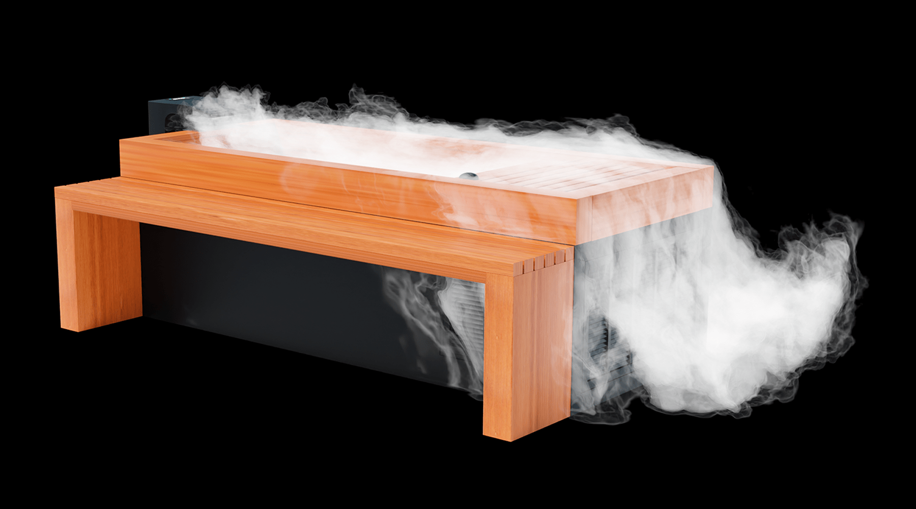 Medical Frozen 6 Cold Plunge | XL Size with Essential Oil Infuser & Steam Generator - Energize Trek