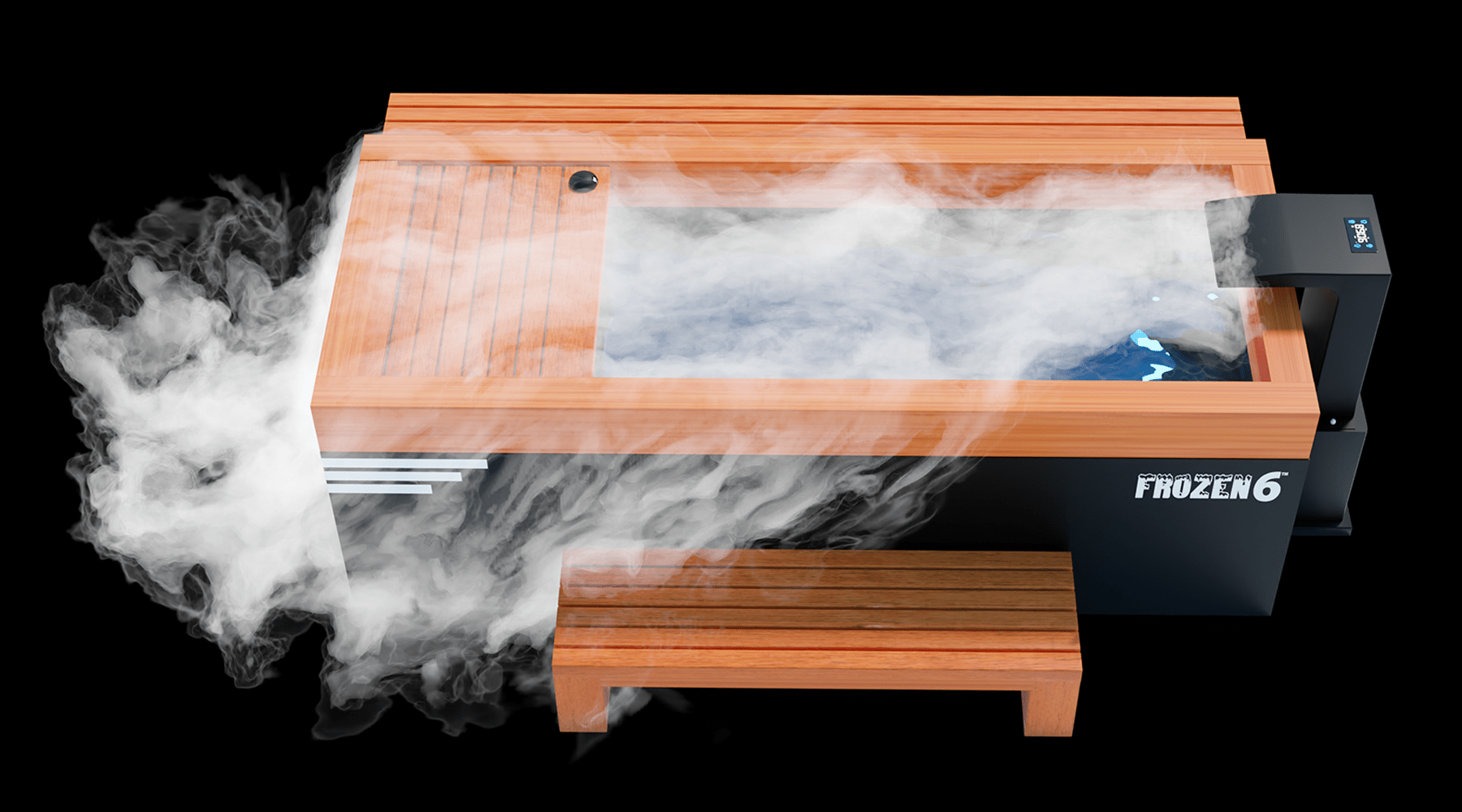 Medical Frozen 6 Cold Plunge | XL Size with Essential Oil Infuser & Steam Generator - Energize Trek