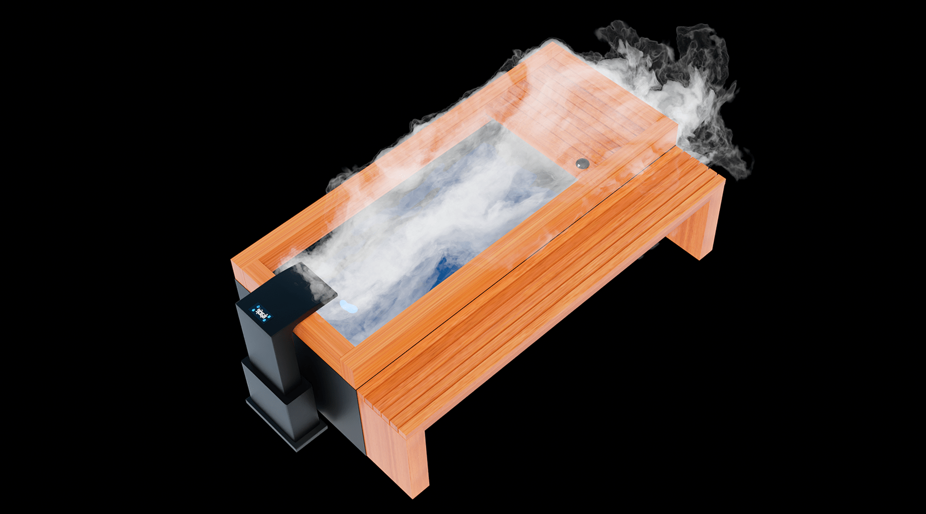 Medical Frozen 6 Cold Plunge | XL Size with Essential Oil Infuser & Steam Generator - Energize Trek