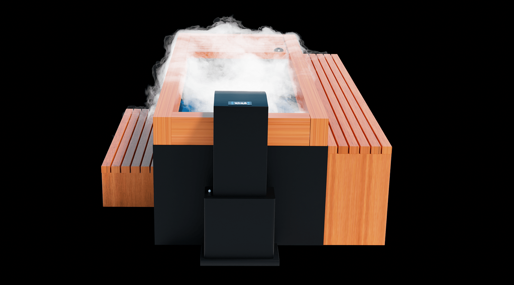 Medical Frozen 6 Cold Plunge | XL Size with Essential Oil Infuser & Steam Generator - Energize Trek