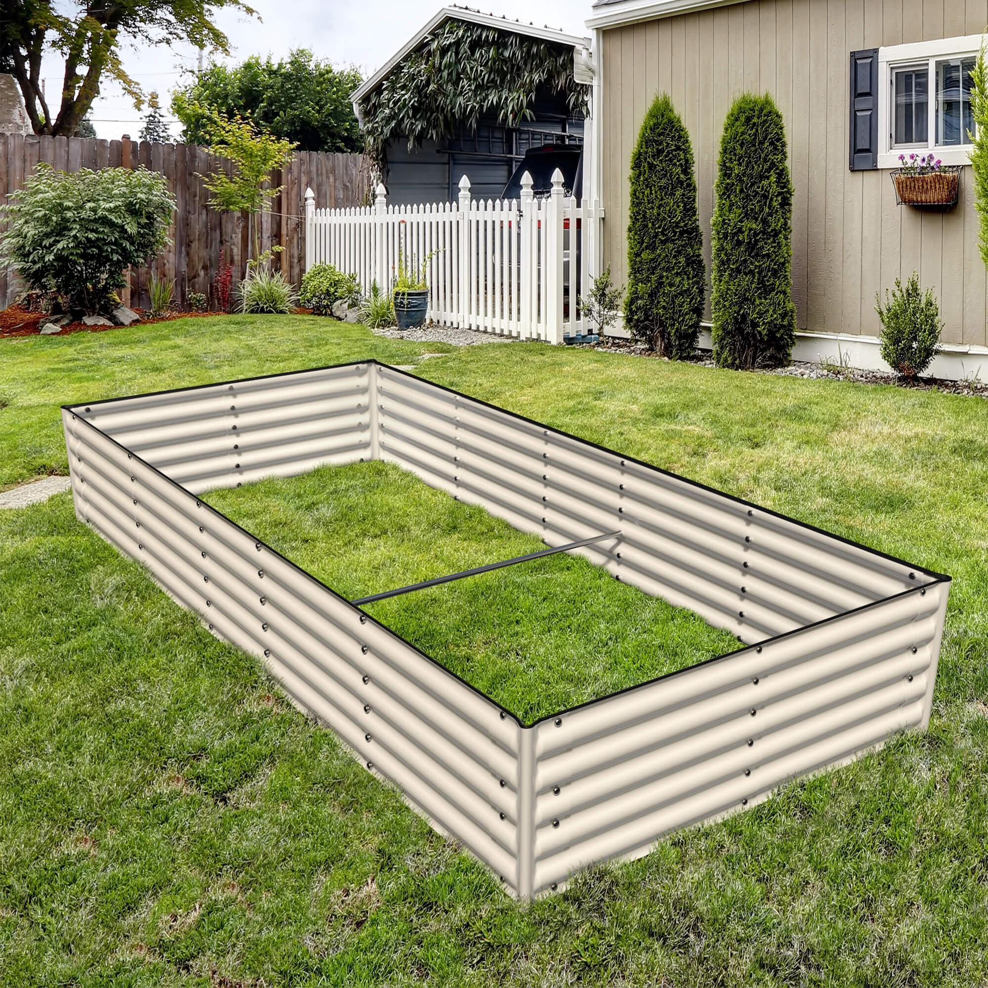 Olle Gardens 17" Tall Rectangle Infinity Raised Garden Bed - Energize Trek