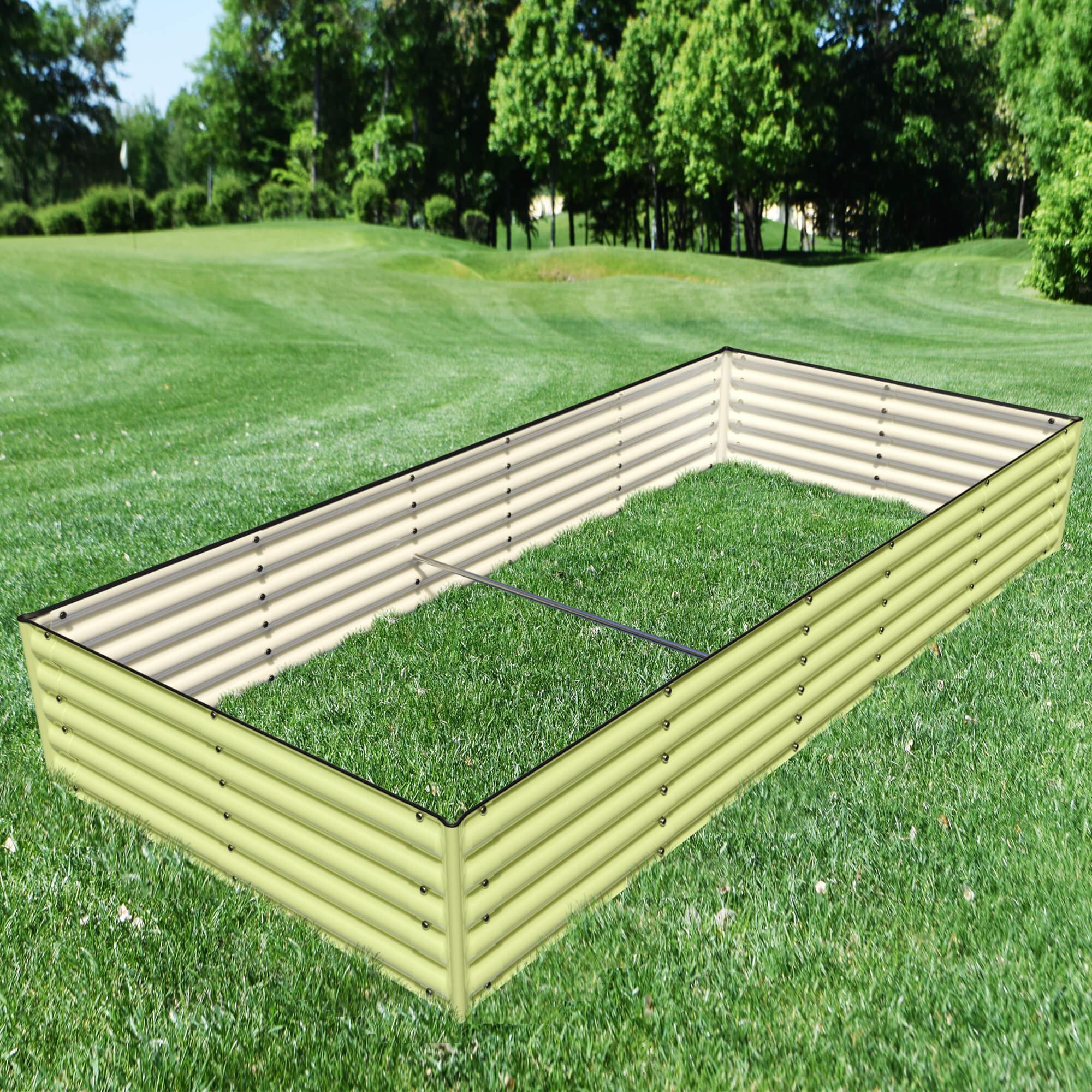 Olle Gardens 17" Tall Rectangle Infinity Raised Garden Bed - Energize Trek