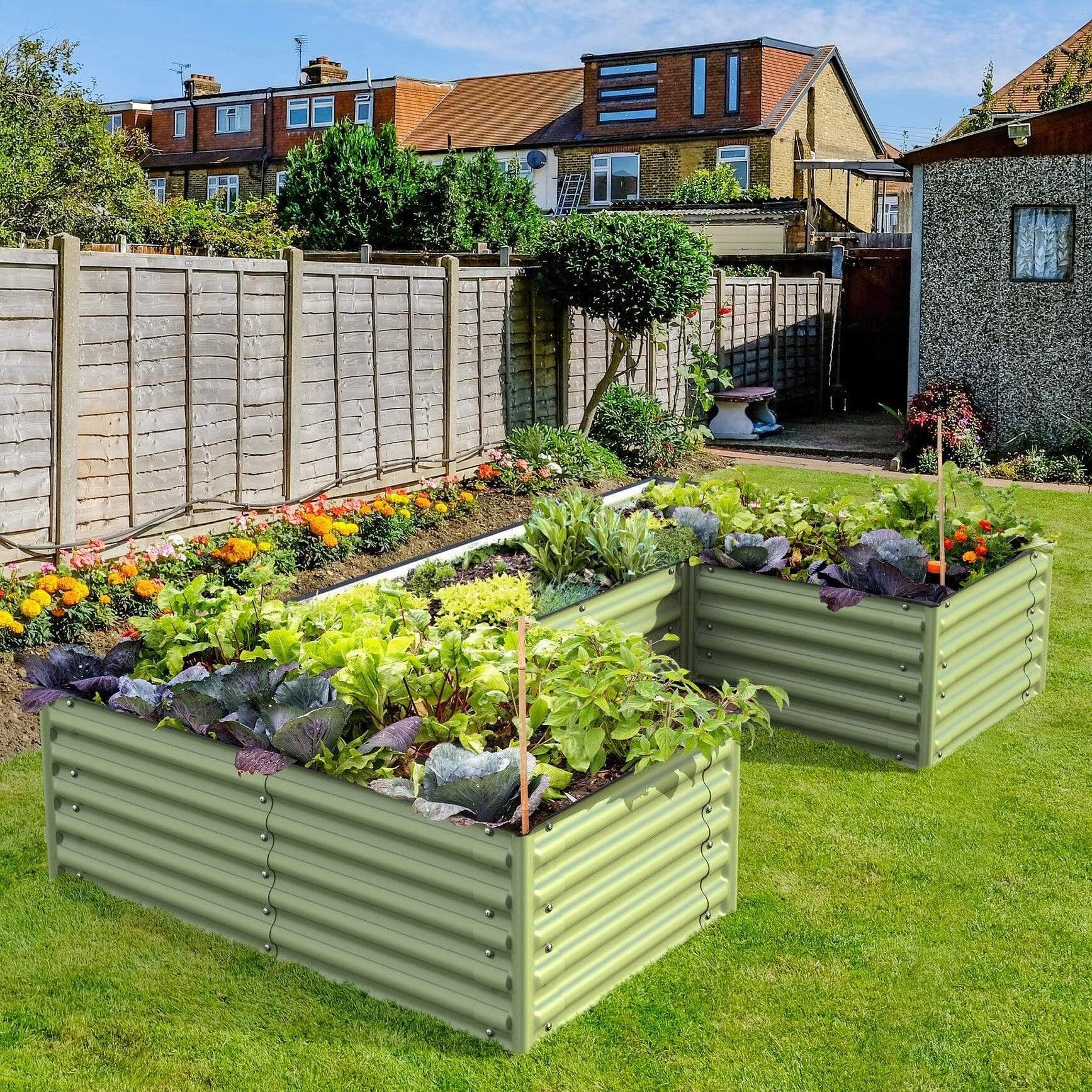 Olle Gardens 17" Tall "U" Shape Infinity Raised Garden Bed - Energize Trek