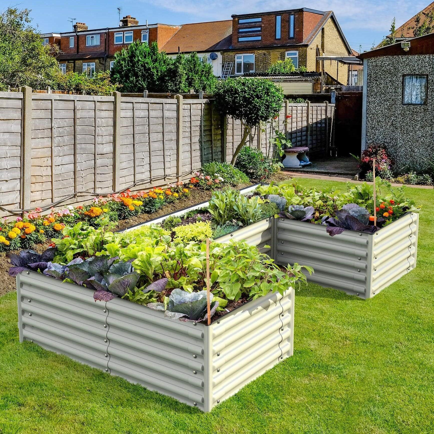 Olle Gardens 17" Tall "U" Shape Infinity Raised Garden Bed - Energize Trek