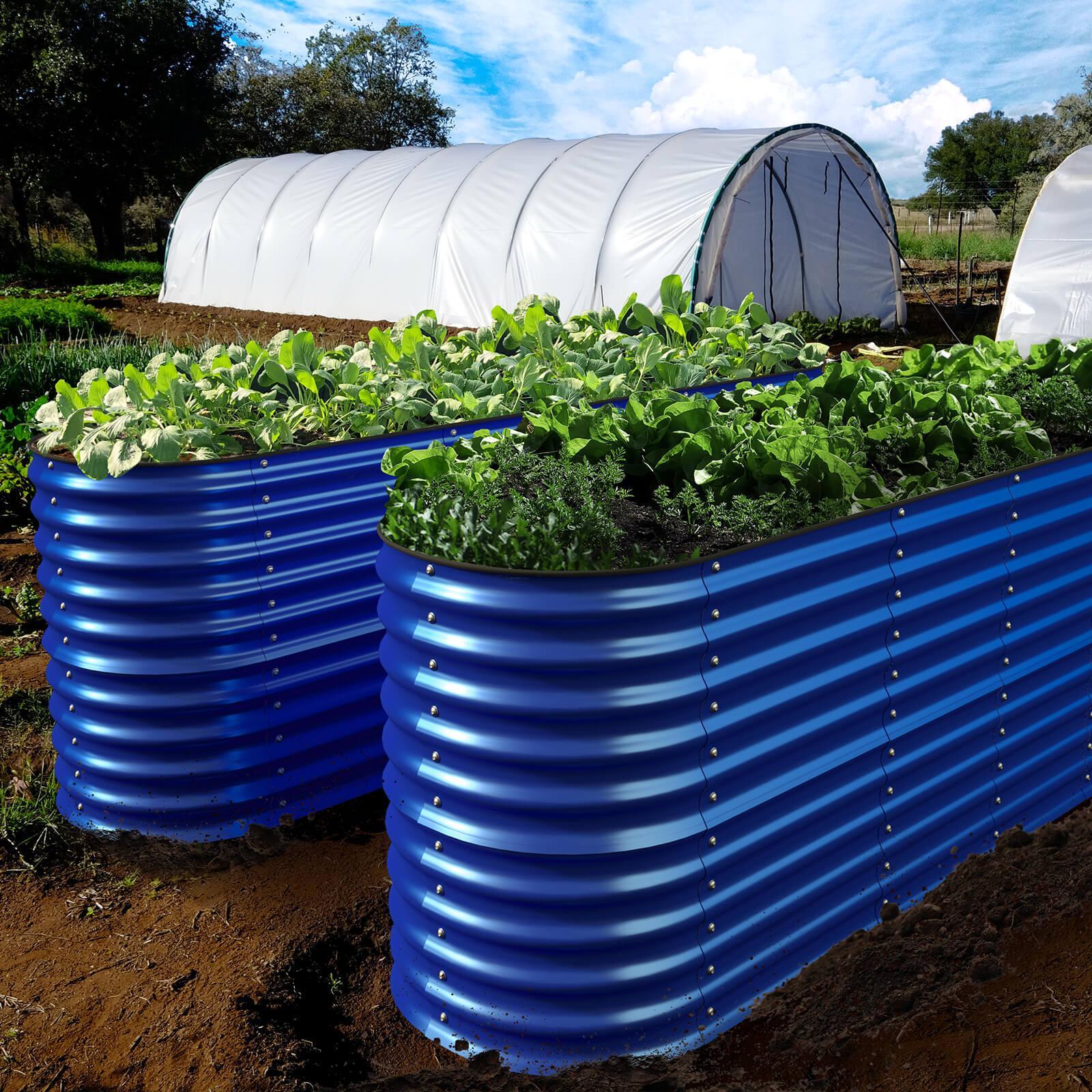 Olle Gardens 32" Tall, 12-in-1 Raised Garden Bed - Energize Trek