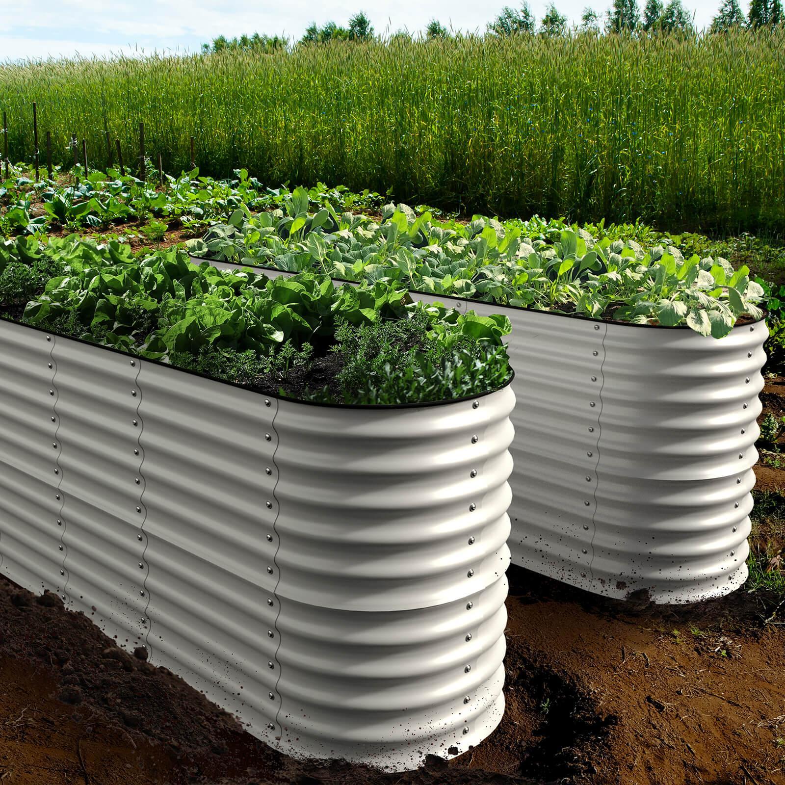 Olle Gardens 32" Tall, 12-in-1 Raised Garden Bed - Energize Trek