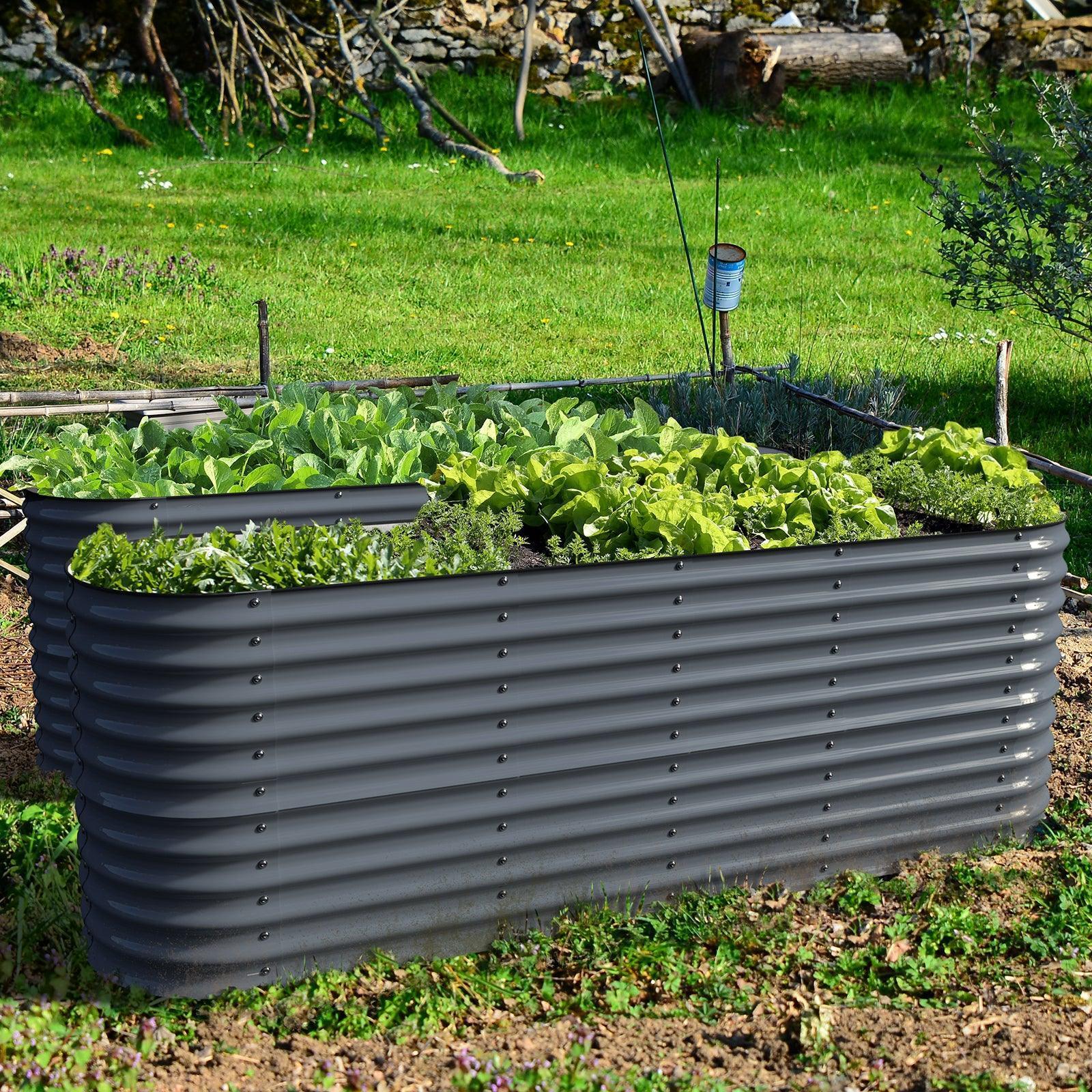 Olle Gardens 32" Tall, 12-in-1 Raised Garden Bed - Energize Trek