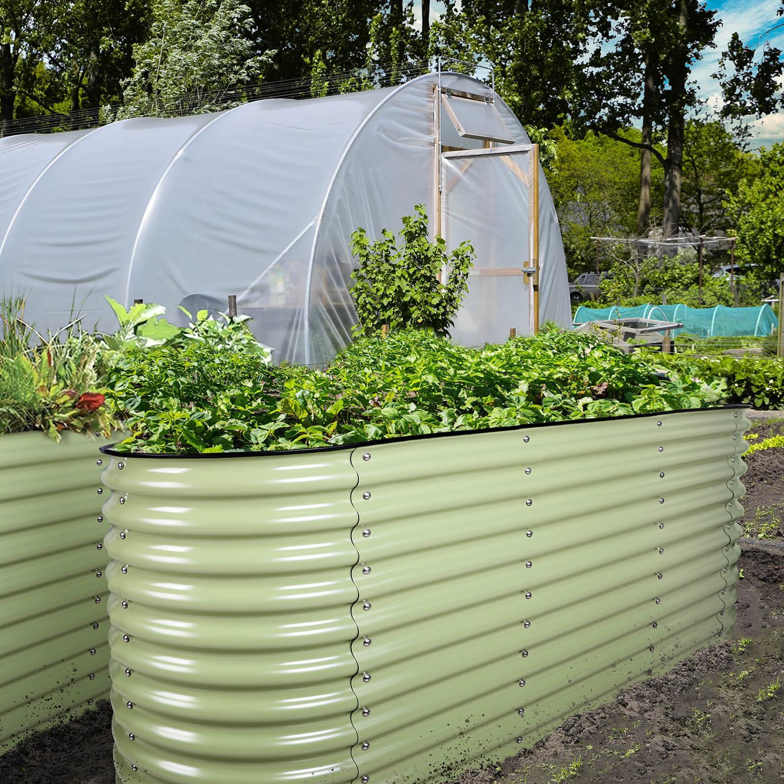 Olle Gardens 32" Tall, 12-in-1 Raised Garden Bed - Energize Trek