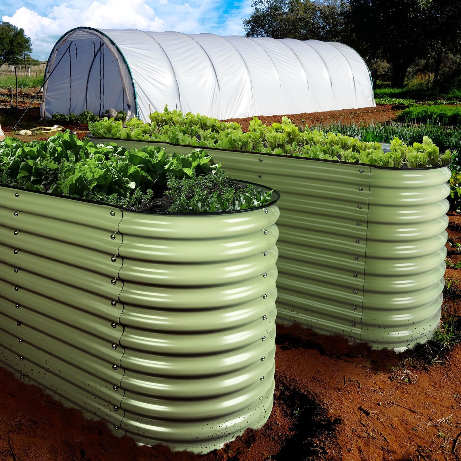 Olle Gardens 32" Tall, 12-in-1 Raised Garden Bed - Energize Trek