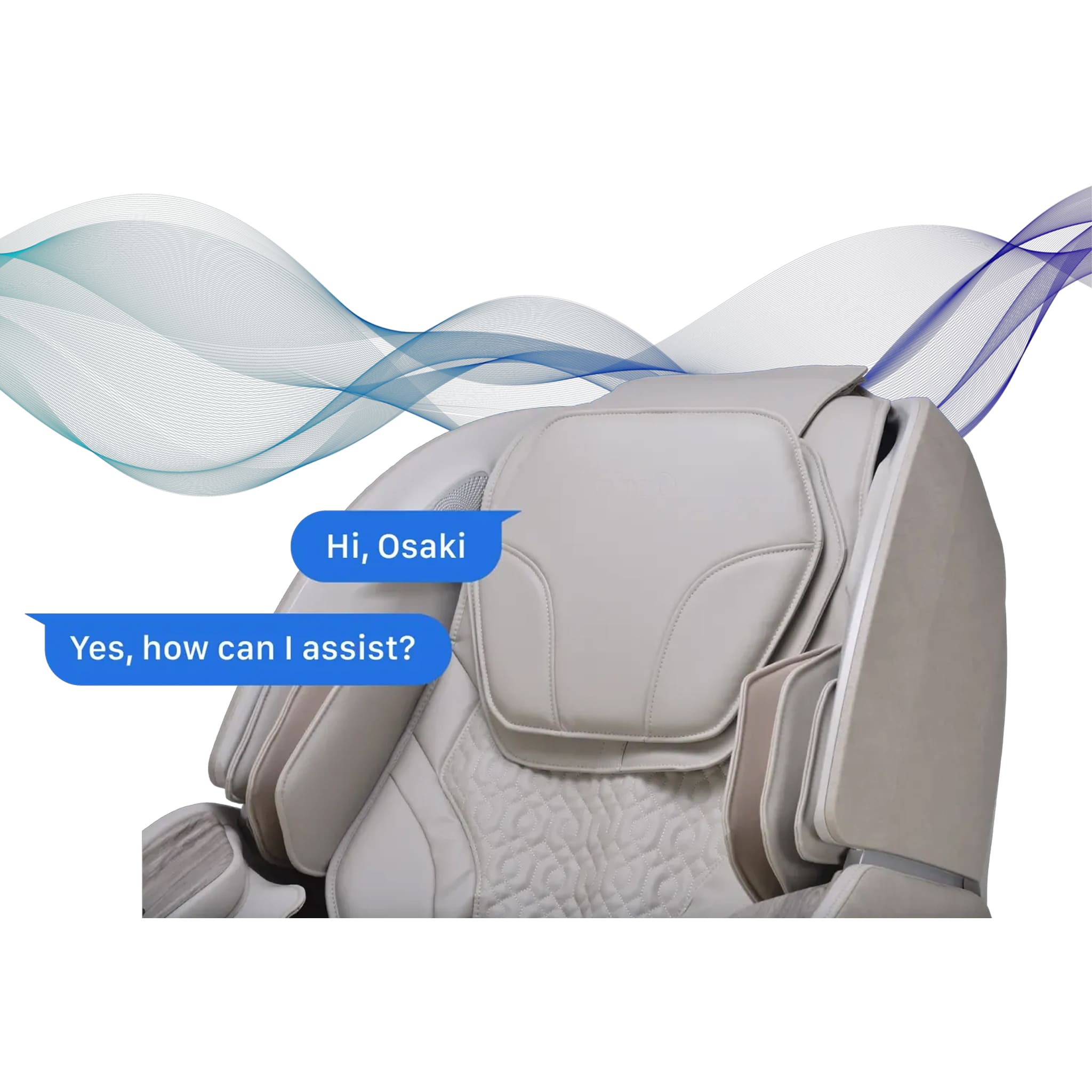 Osaki 4D Manhattan Duo Mech Massage Chair With Smart Auto Body Scan (SAK53948) - Energize Trek