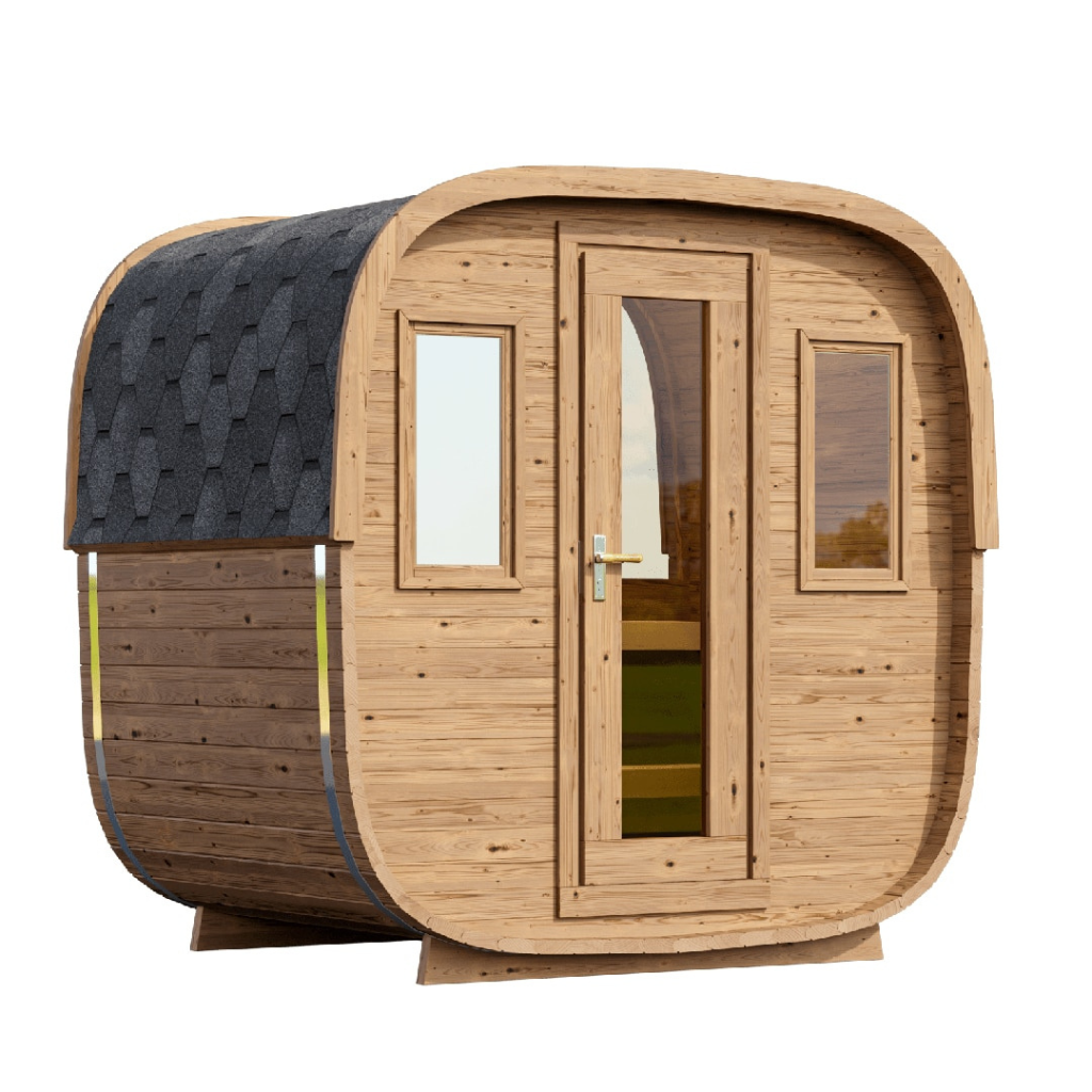 SAUNA EVOLUTION® Square Sauna Minimalist Refresh 6 - Energize Trek