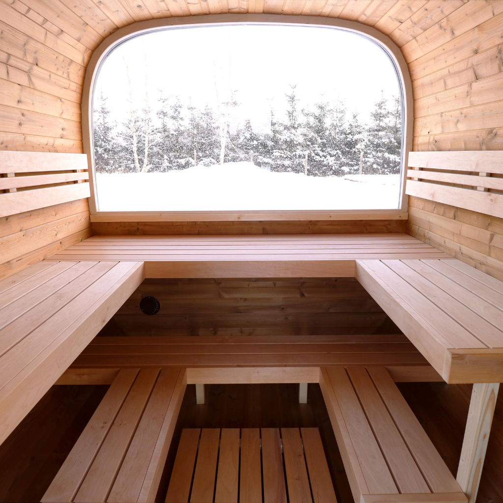 SAUNA EVOLUTION® Square Sauna Minimalist Refresh 5 - Energize Trek