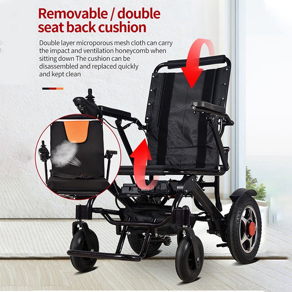 PCMOS DYW459 500W Portable Electric Lightweight Motorized Wheelchair (SAK74312) - Energize Trek