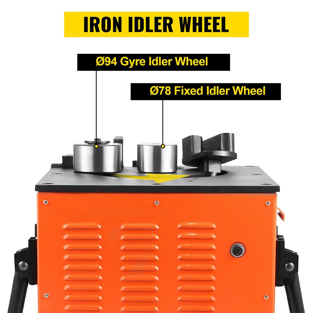 Portable Electric 1 Inch Rebar Metal Conduit Pipe Tube Bender W/ Foot Switch (96712584) - Energize Trek