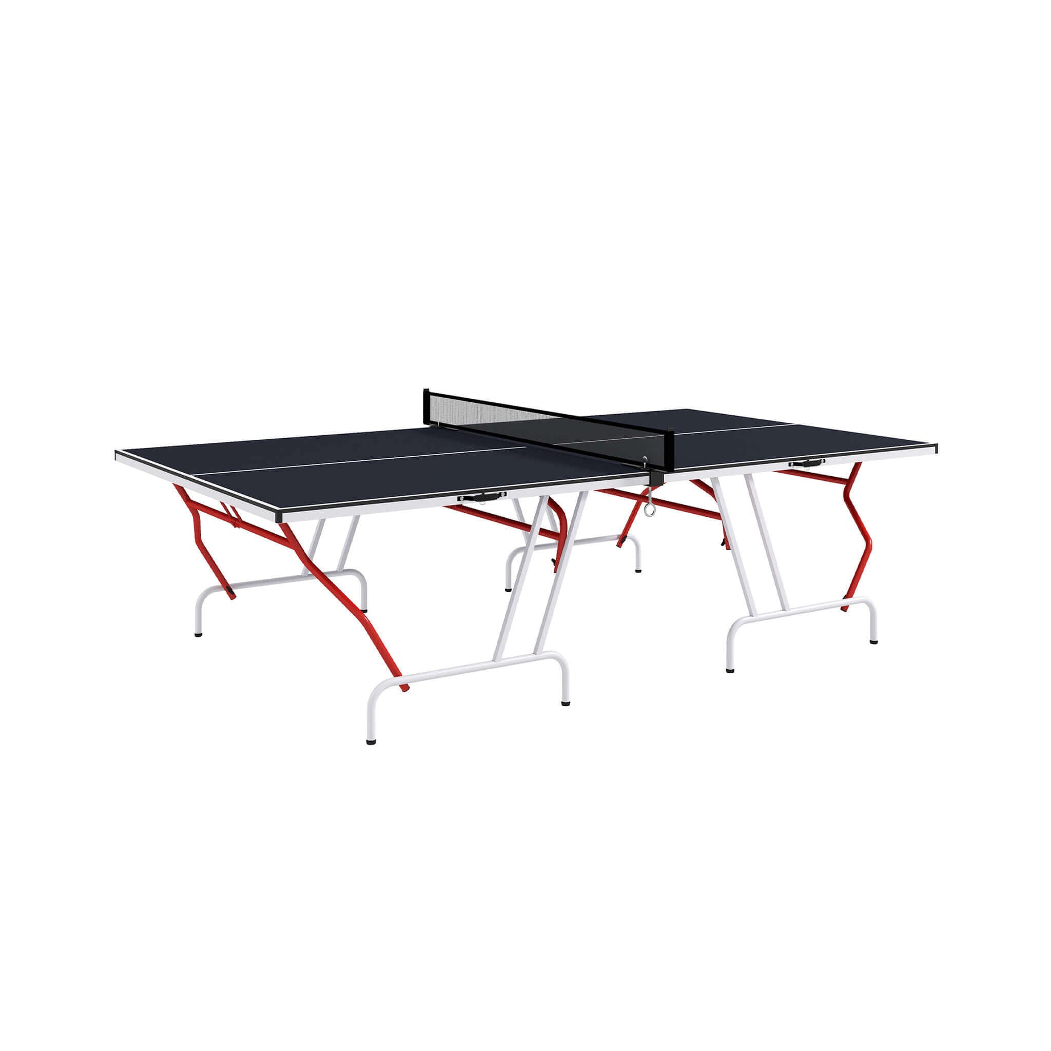 Portable Foldable Full Size Ping Pong Table Tennis Table With Net And Accessories (SAK64929) - Energize Trek