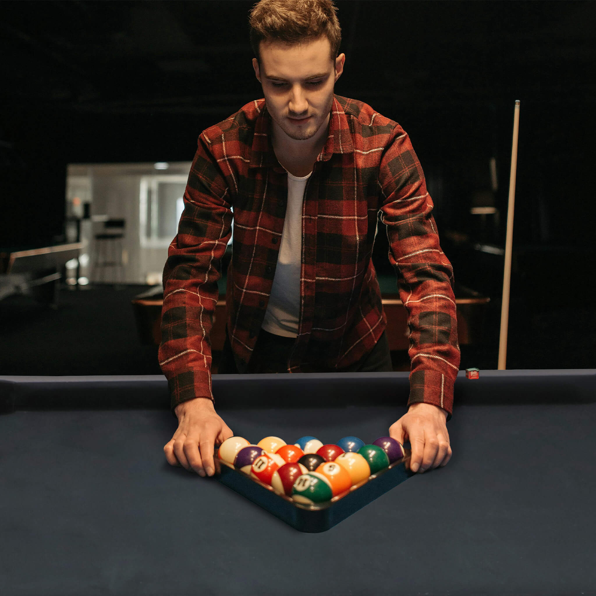 Premium 7FT Wood Billiards Pool Snooker Table Game Set With X-Shaped Legs (SAK32091) - Energize Trek