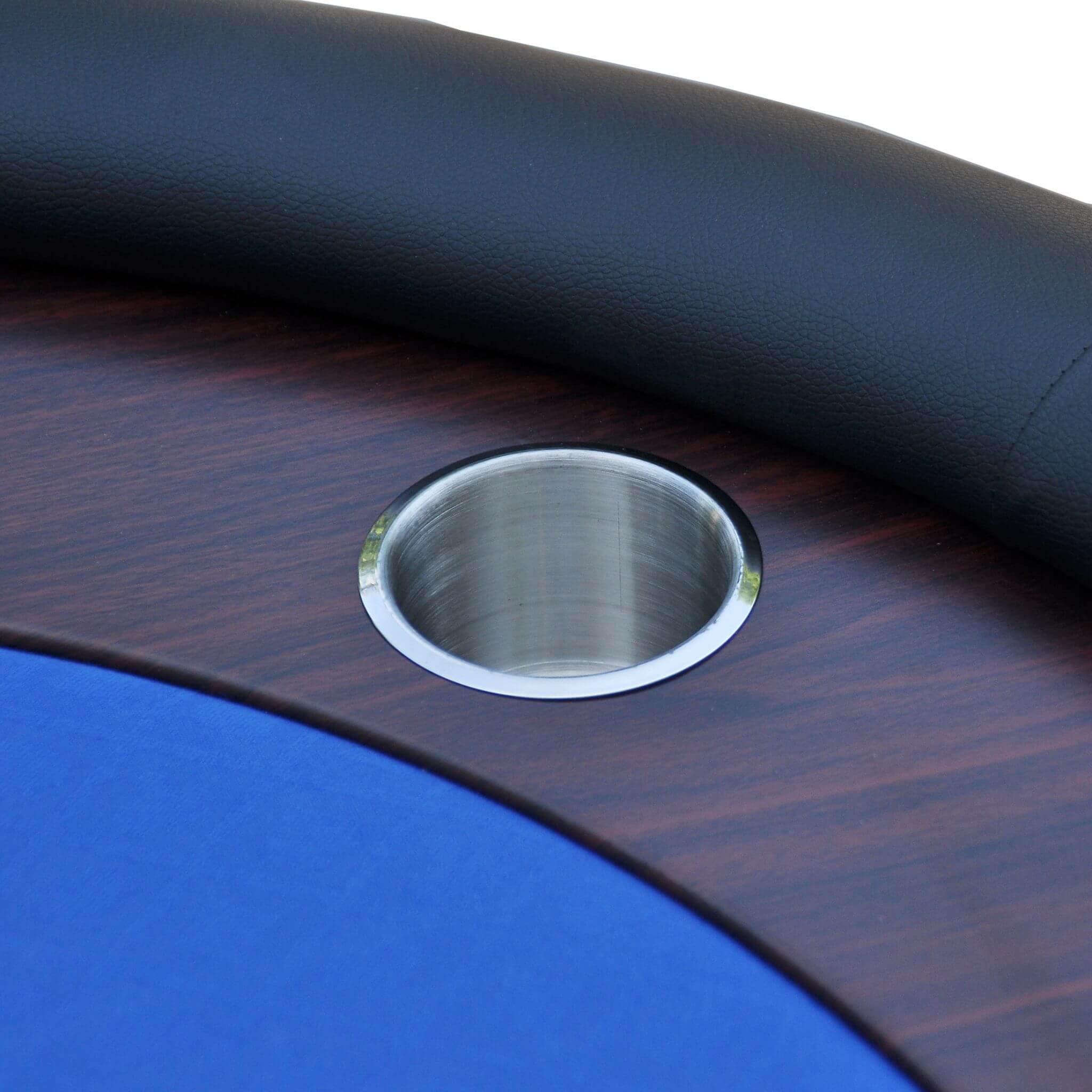 Premium 96 Inch Poker Table With U Shape Legs, Drox Box, Chips Tray (SAK40152) - Energize Trek