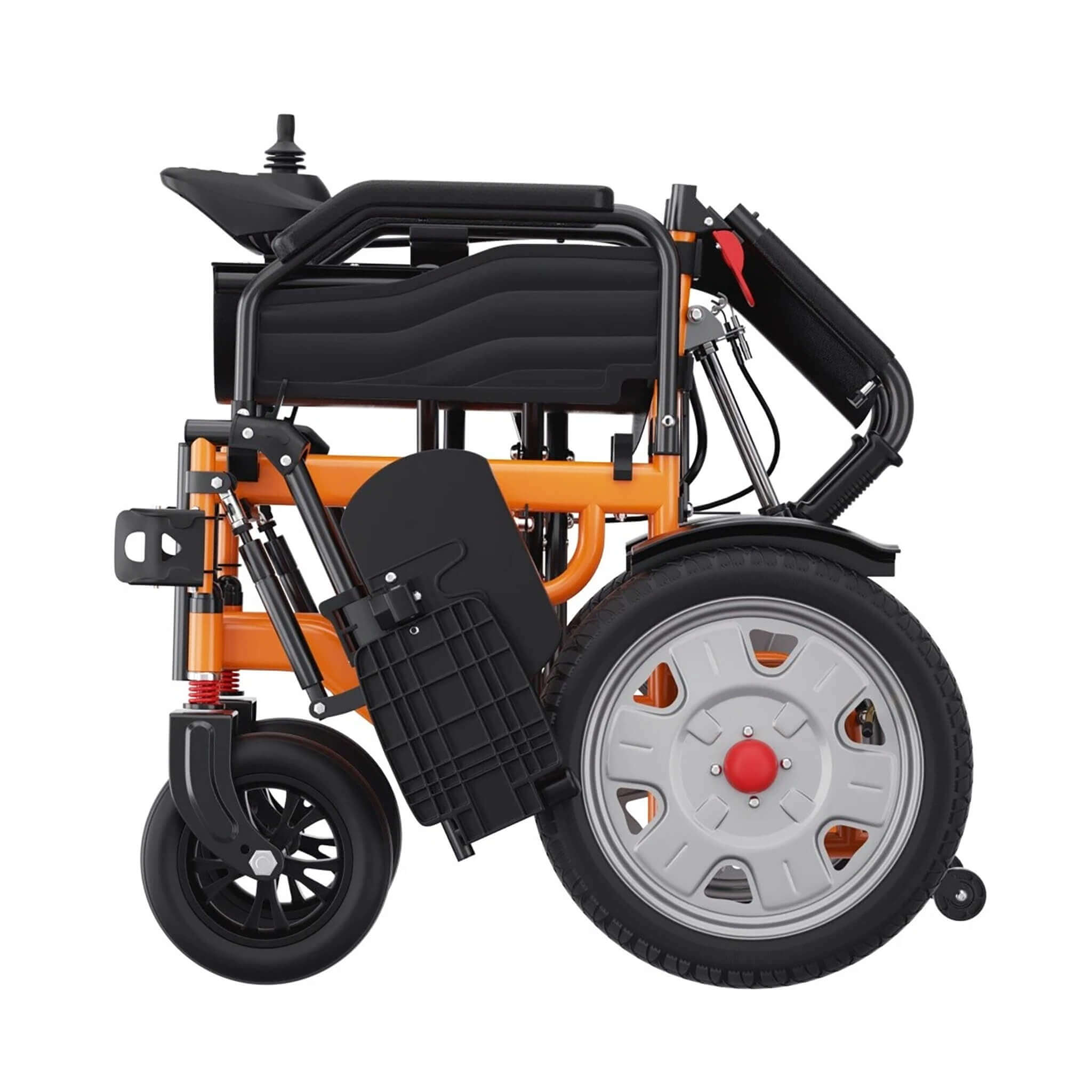 Premium Lightweight Electric Full Reclining Motorized Foldable Wheelchair (SAK91516) - Energize Trek